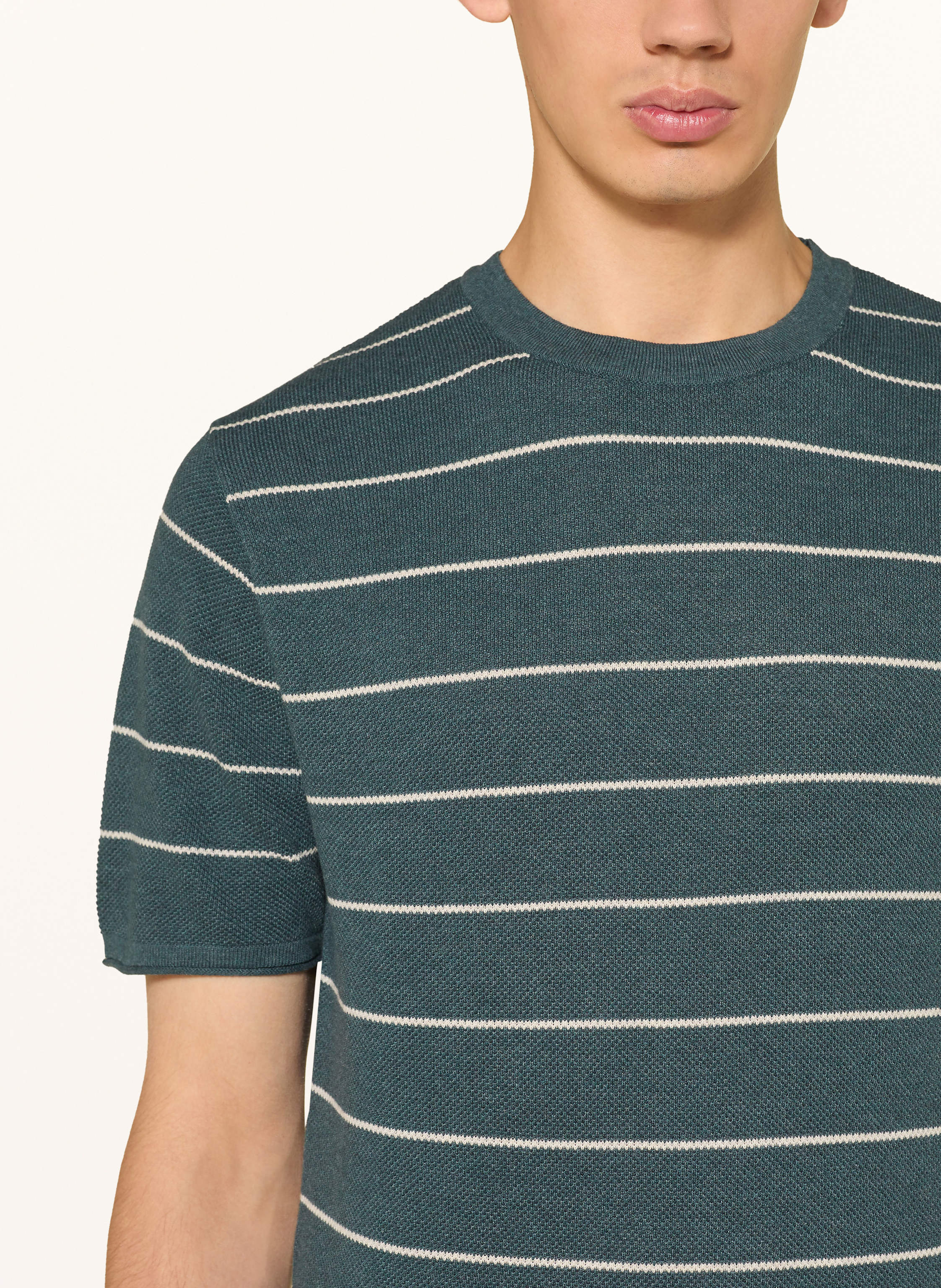 Thumbnail - Colours & Sons Piqué-Shirt gruen