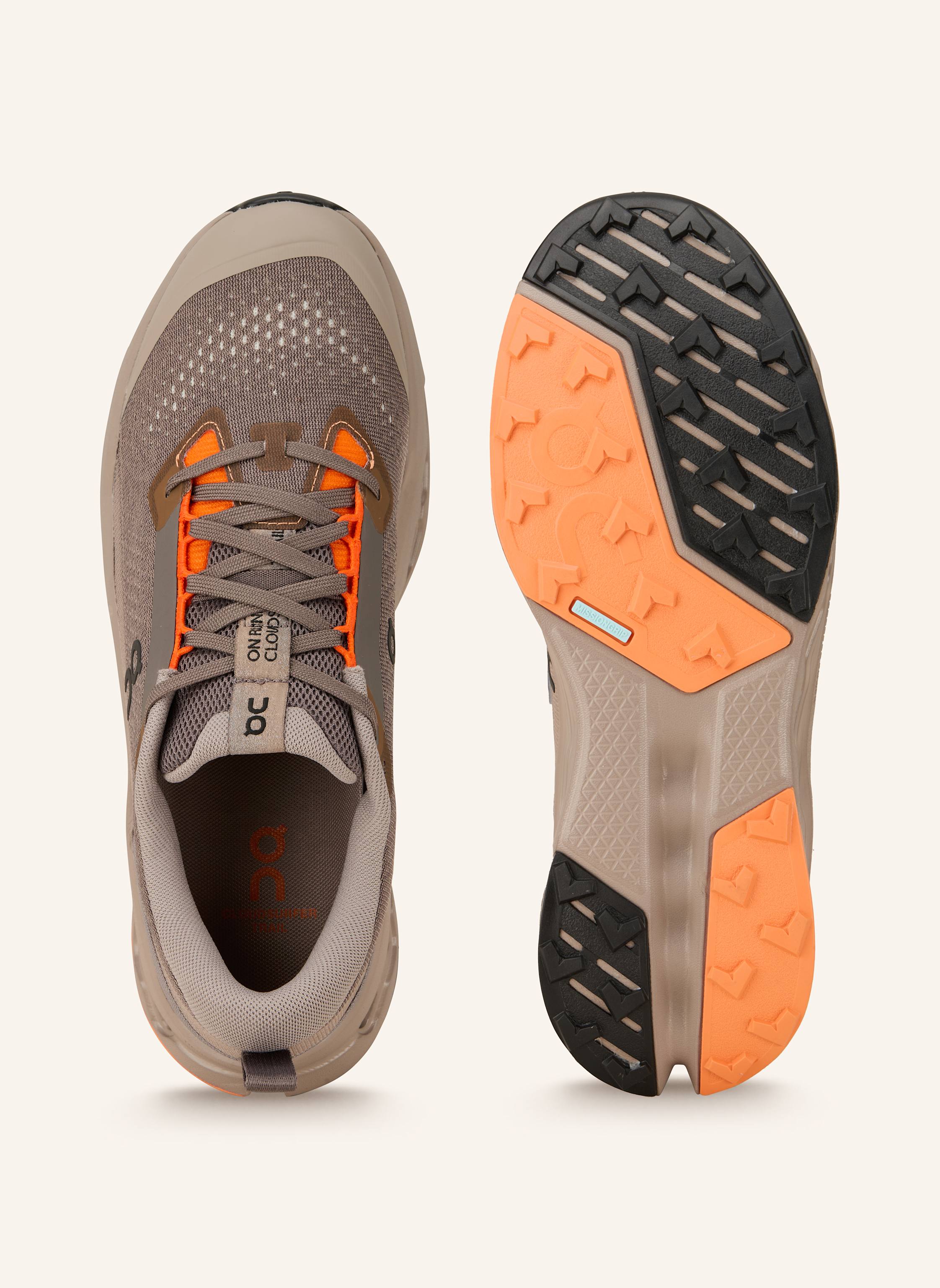 Thumbnail - On Trailrunning-Schuhe Cloudsurfer Trail 2 braun