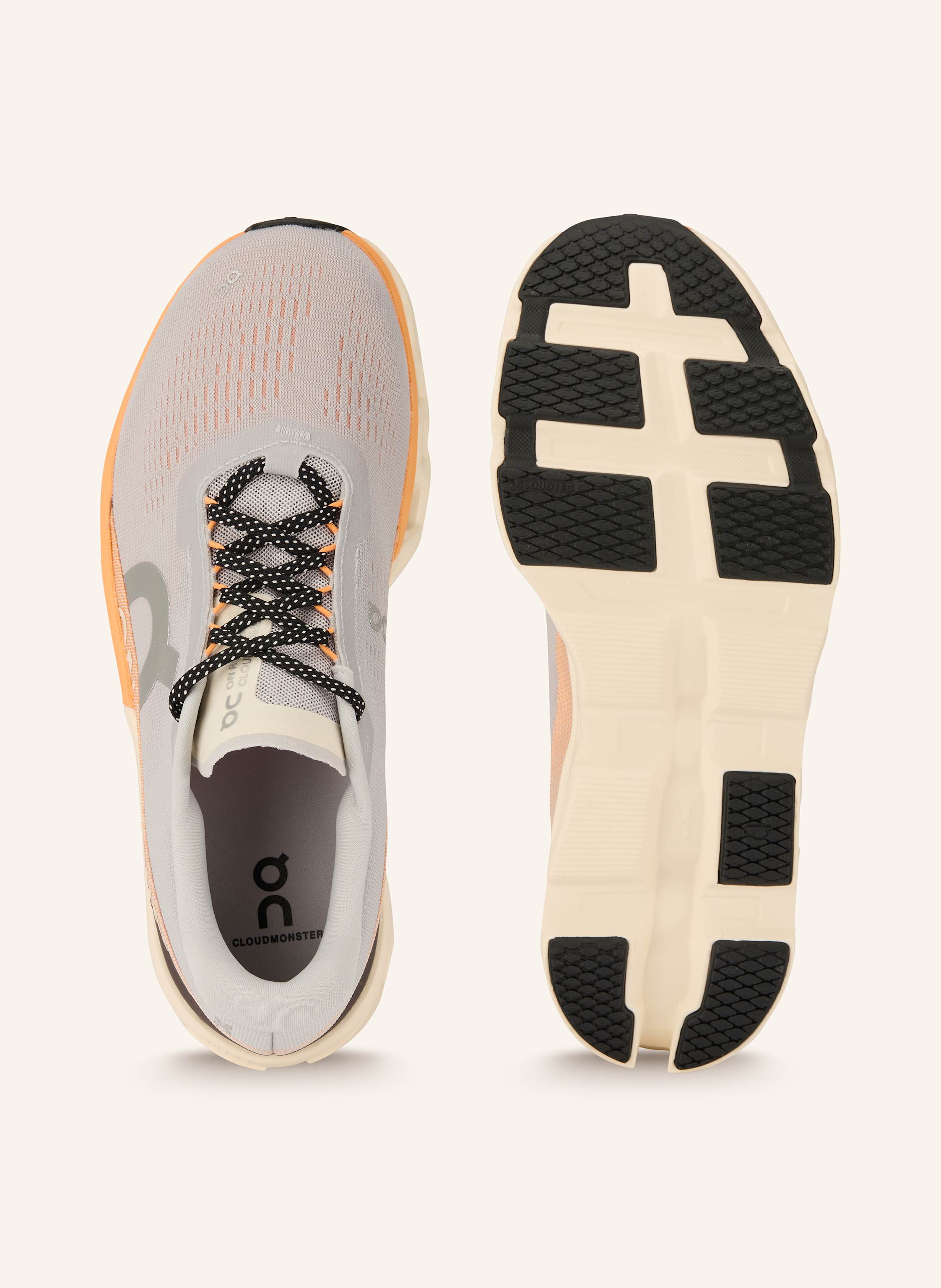 Thumbnail - On Laufschuhe Cloudmonster 2 grau