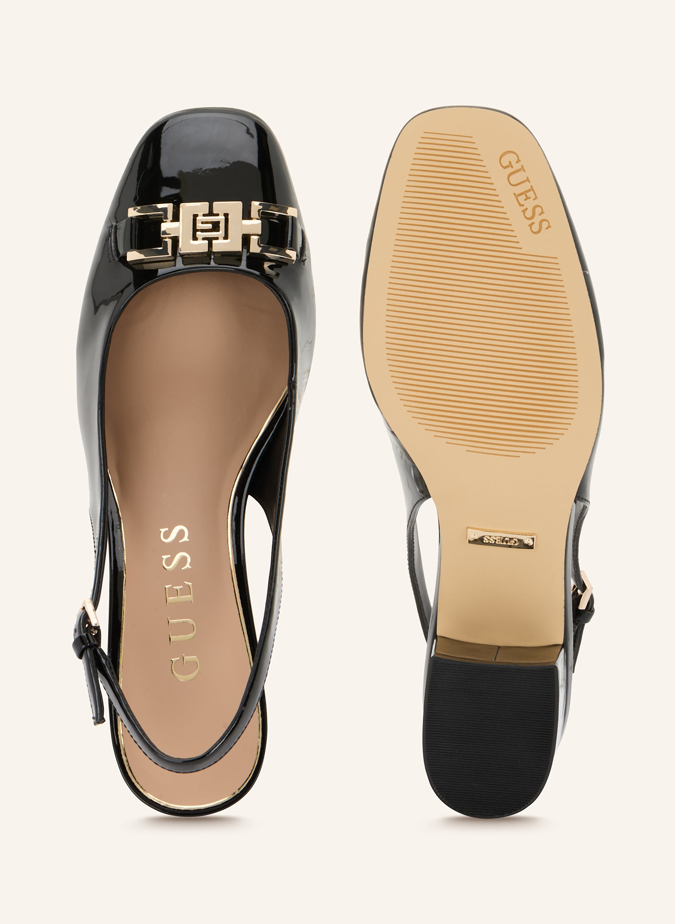 Thumbnail - Guess Slingpumps Calide schwarz