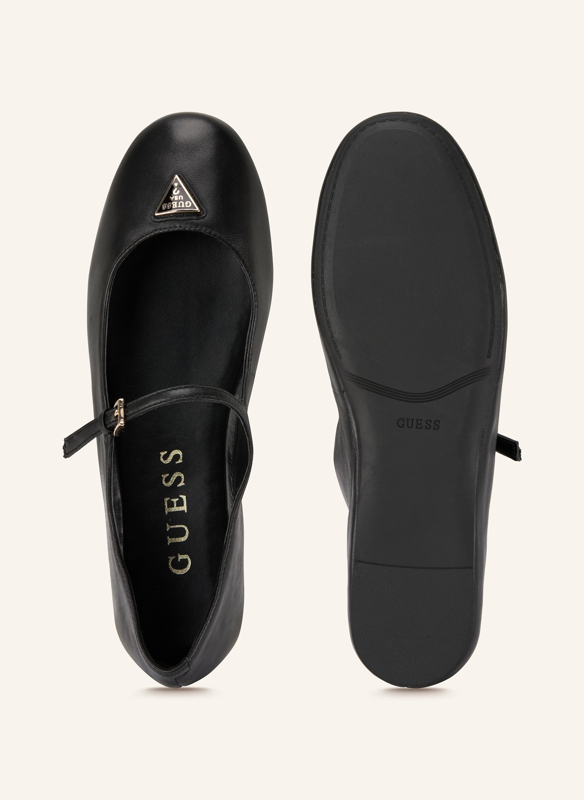 Thumbnail - Guess Mary-Jane-Ballerinas Kalida schwarz