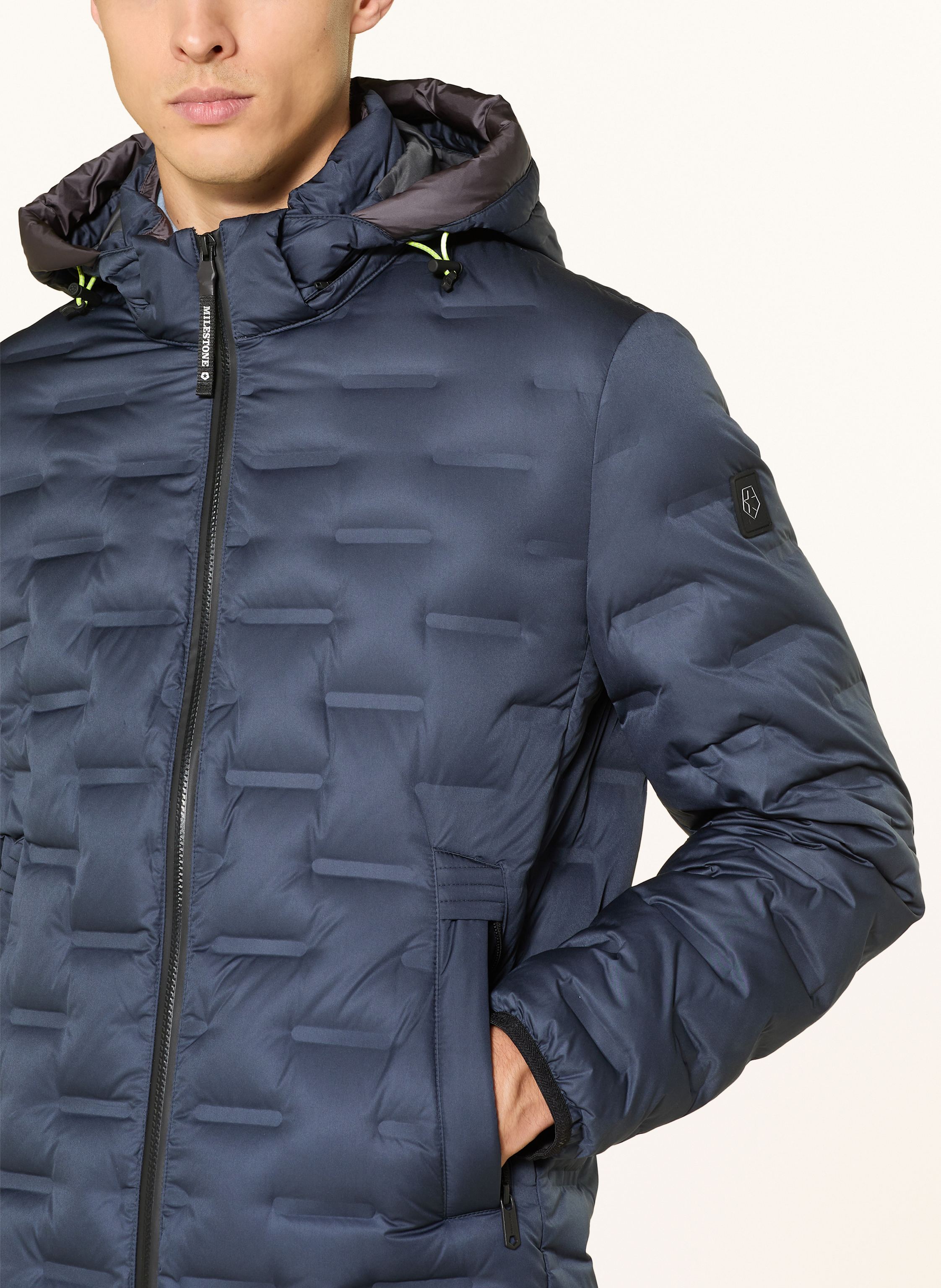 Thumbnail - Milestone Lightweight-Daunenjacke Msbrayden blau