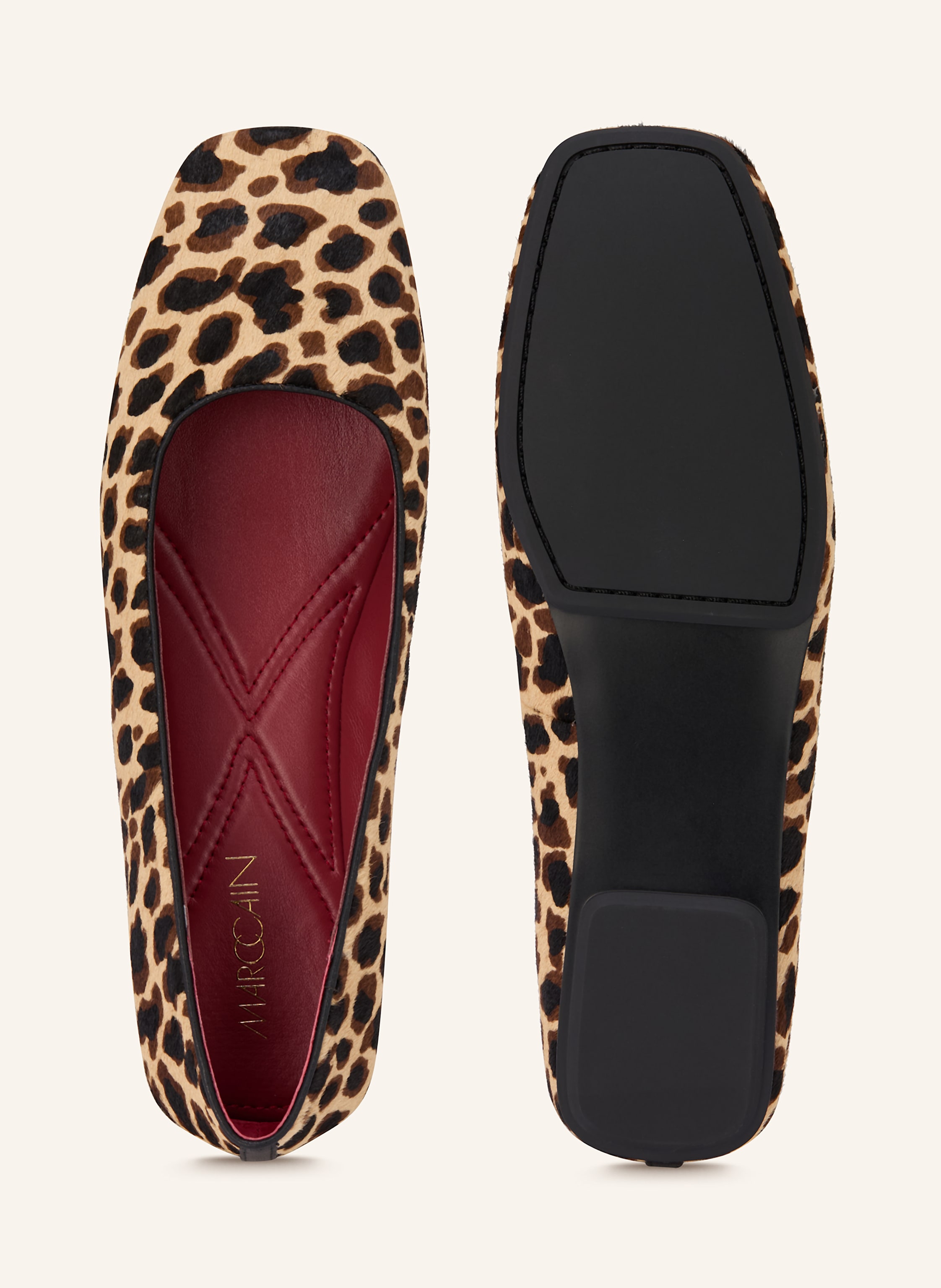 Thumbnail - Marc Cain Ballerinas beige