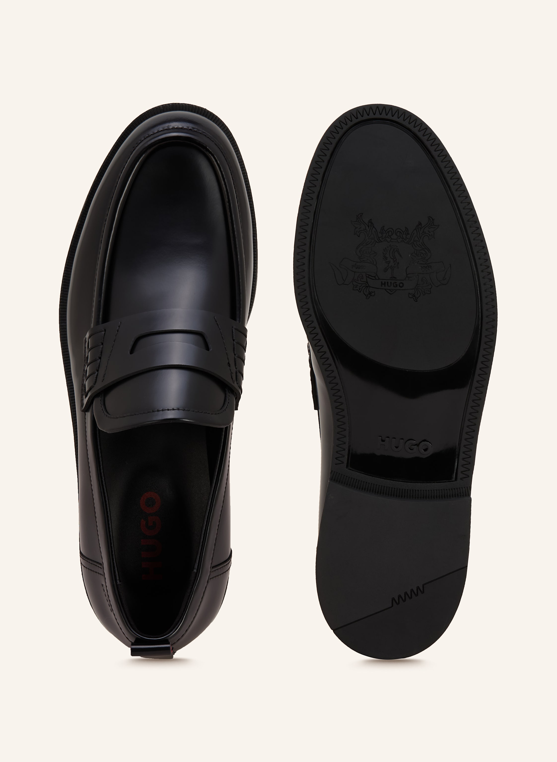 Thumbnail - Hugo Penny-Loafer Varian schwarz