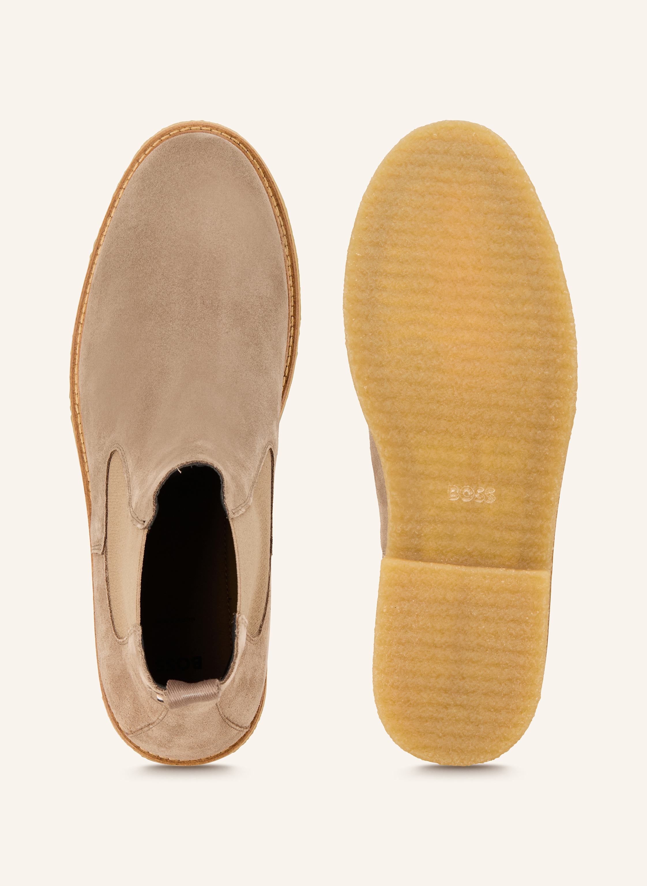 Thumbnail - Boss Chelsea-Boots Kope beige