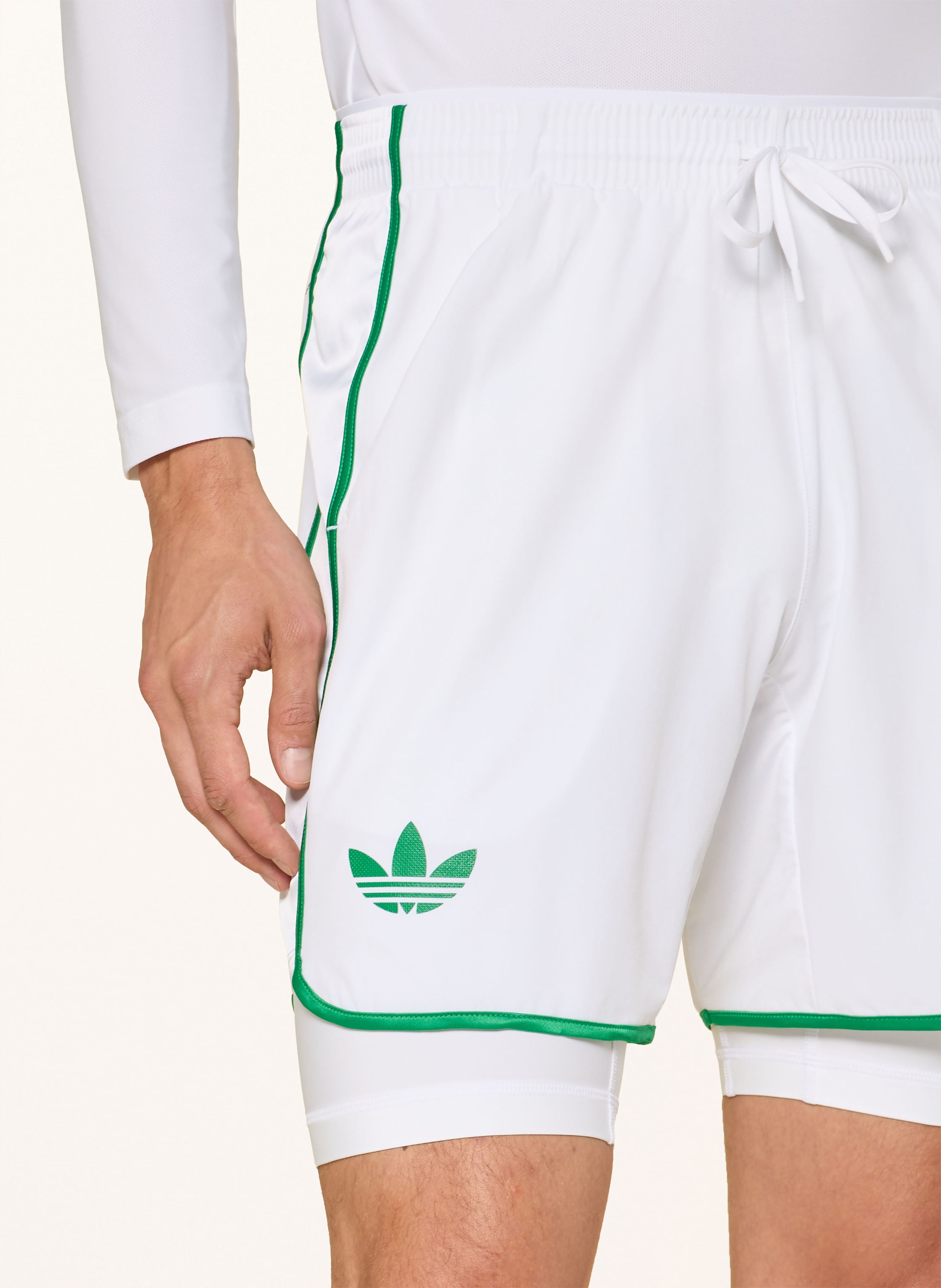 Thumbnail - Adidas 2-In-1-Tennisshorts Climacool weiss