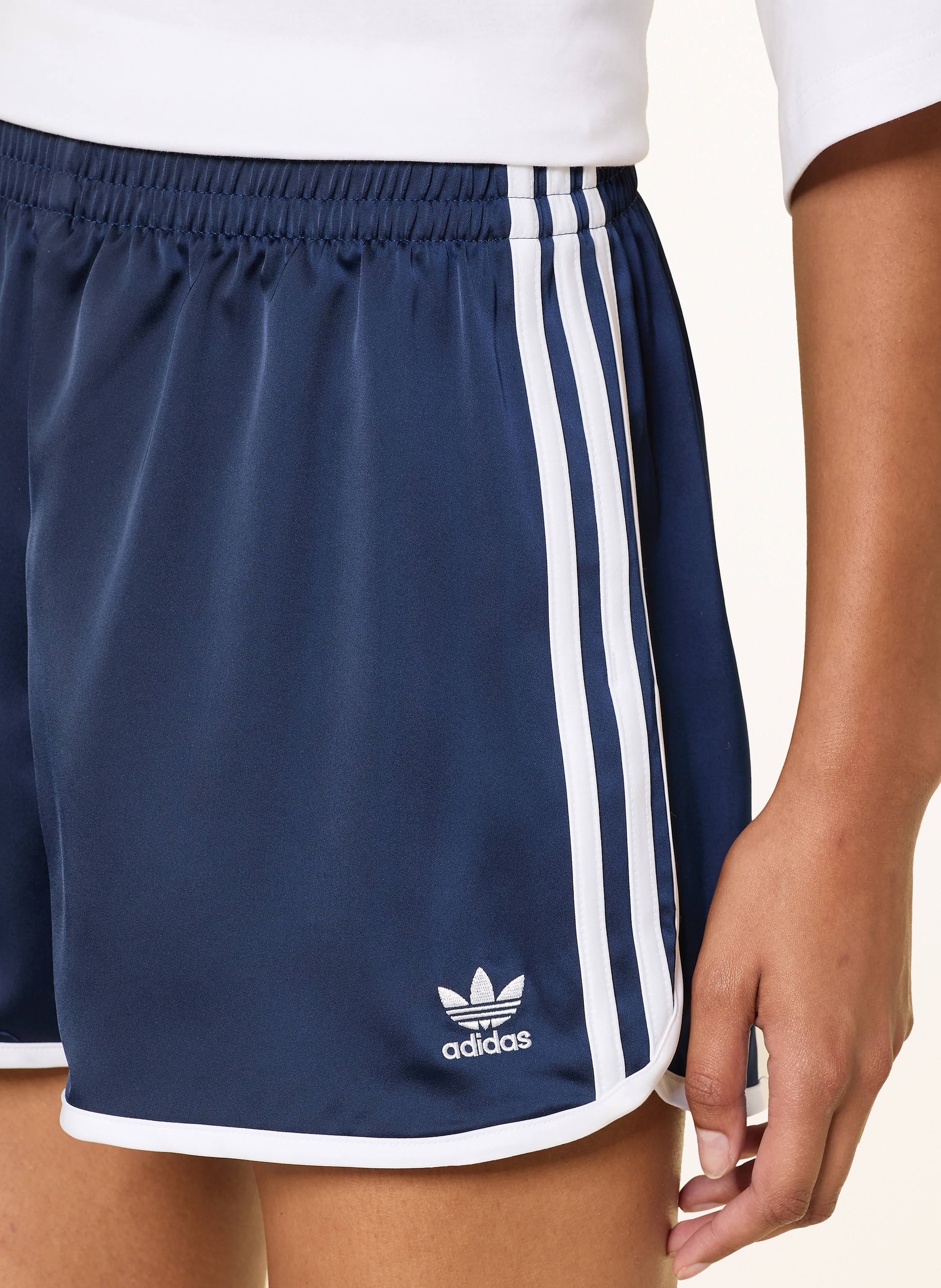 Thumbnail - Adidas Originals Shorts Adicolor 3 Stripe Sprinter blau