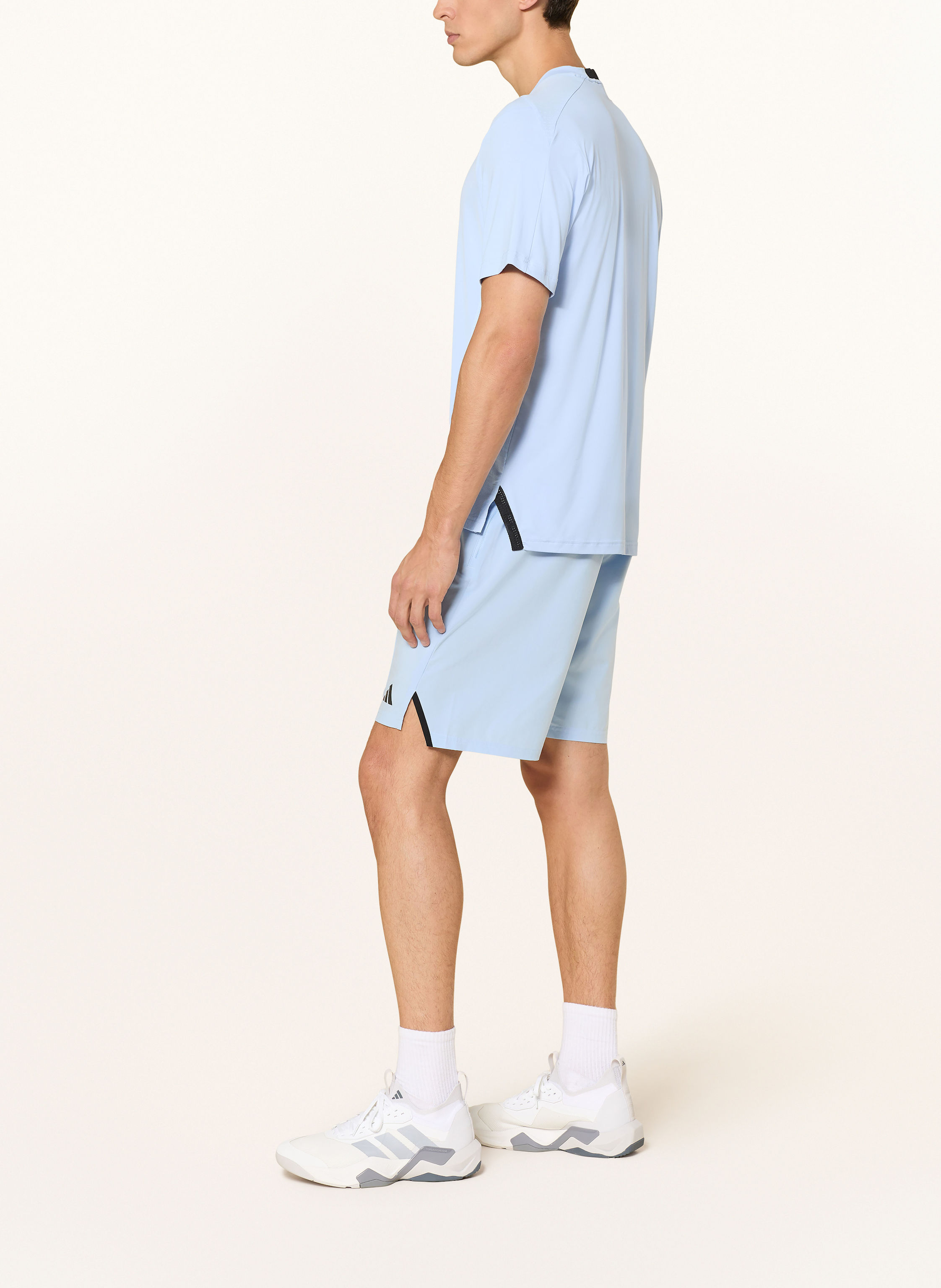 Thumbnail - Adidas Designed For Training Workout Shorts blau