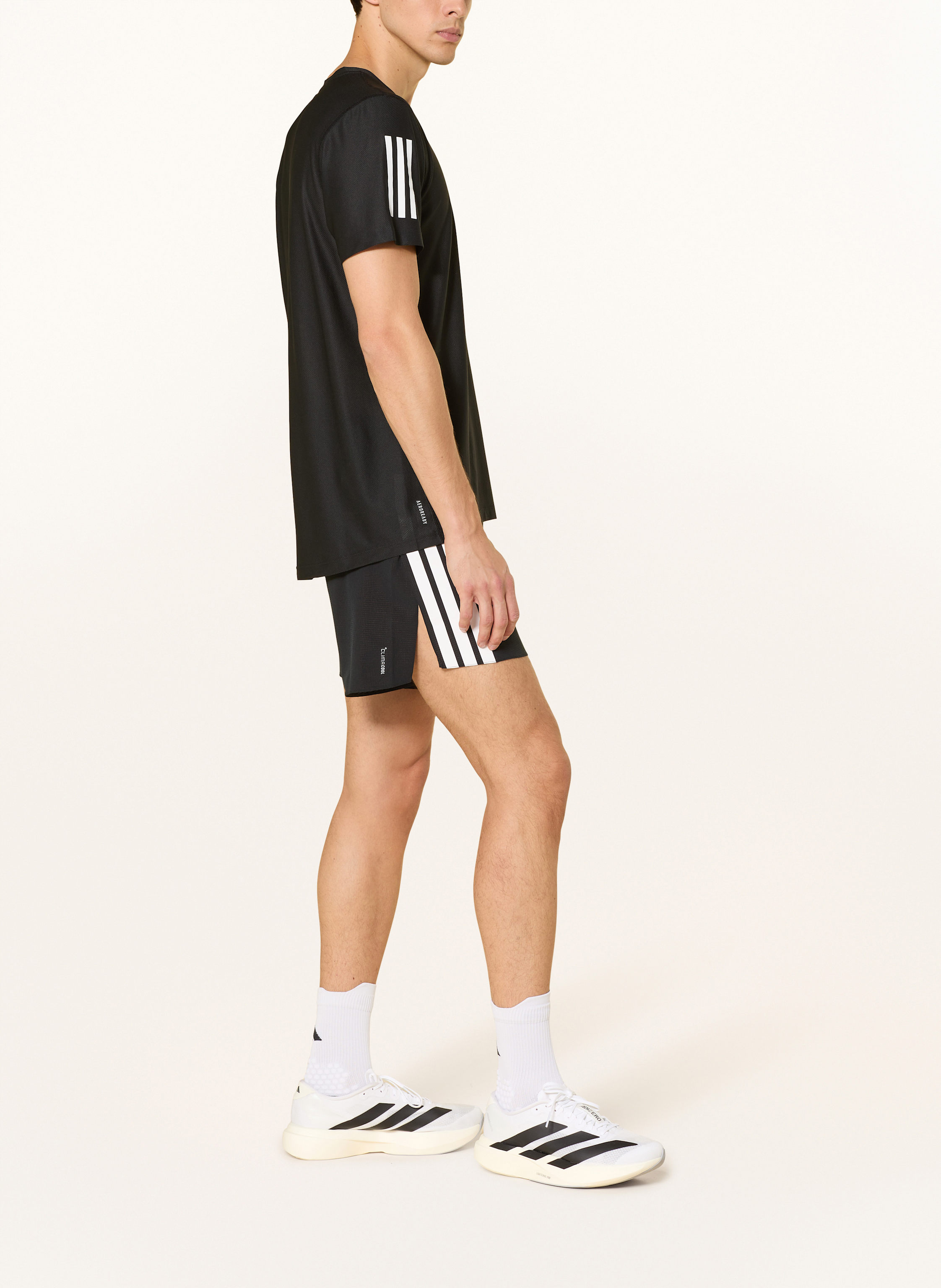 Thumbnail - Adidas 2-In-1-Laufshorts Adizero Gel schwarz