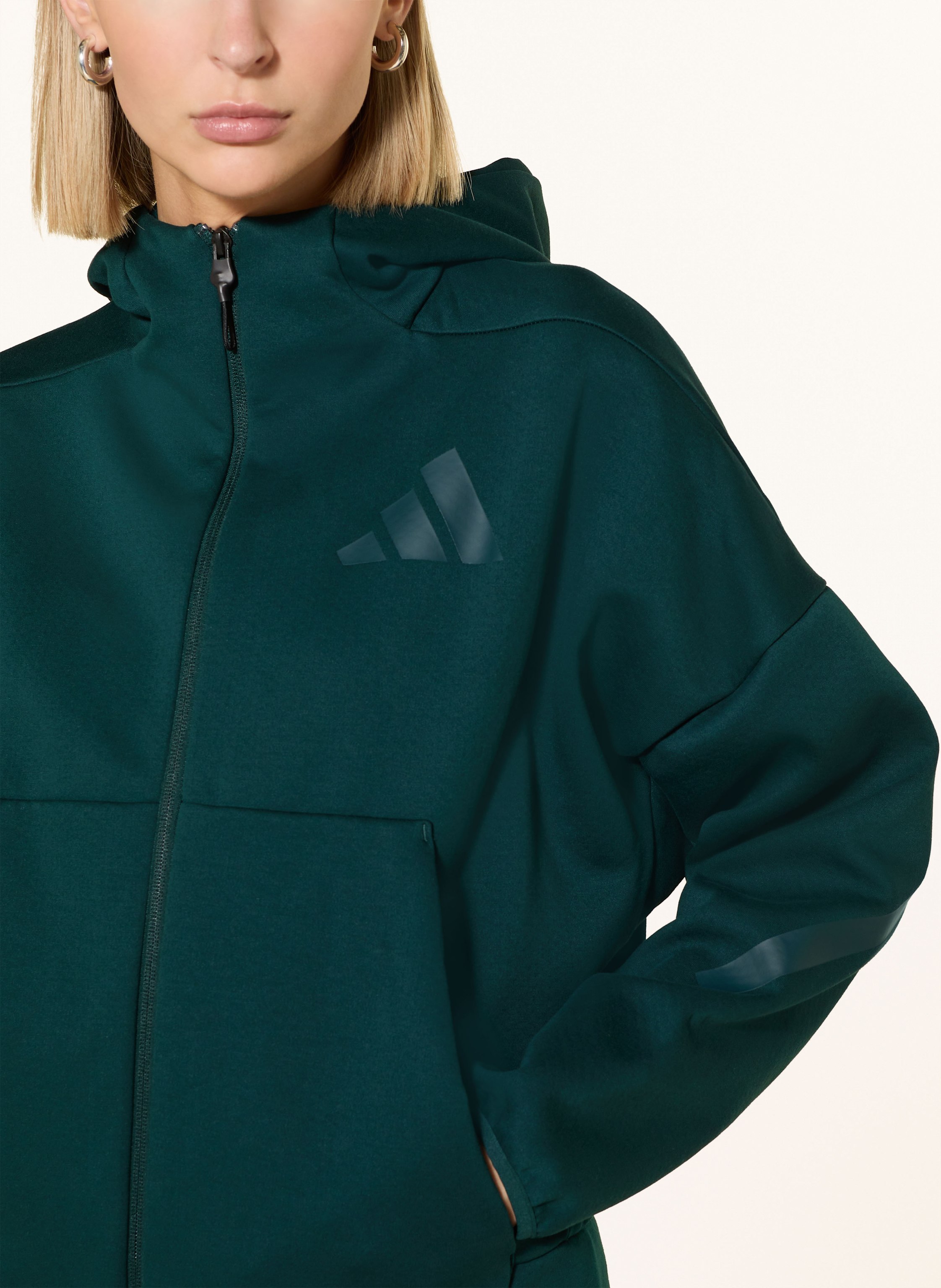 Thumbnail - Adidas Sweatjacke Z.N.E. gruen