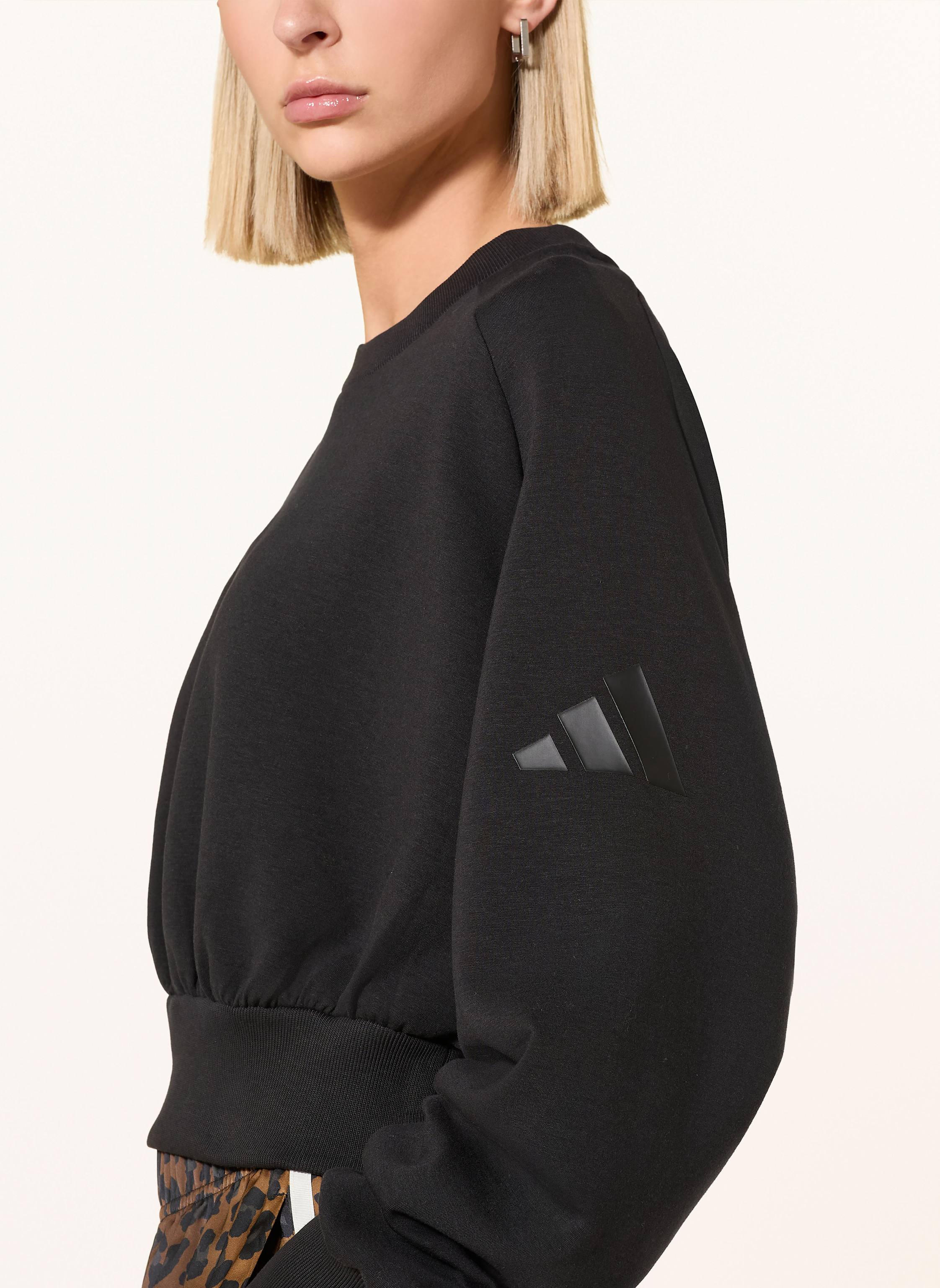 Thumbnail - Adidas Sweatshirt Soft Lux Loose schwarz