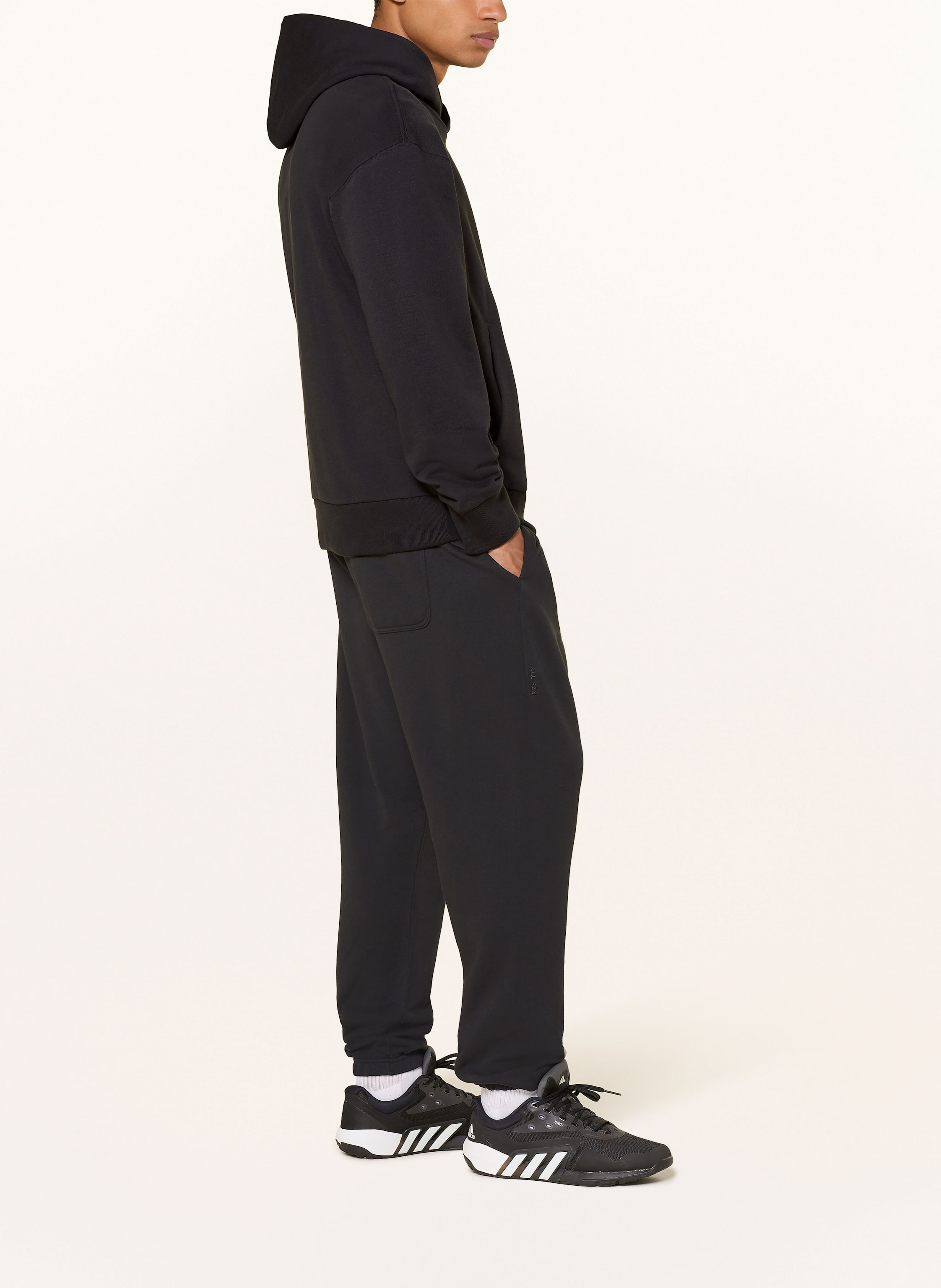 Thumbnail - Adidas Oversized-Hoodie All Szn French Terry schwarz