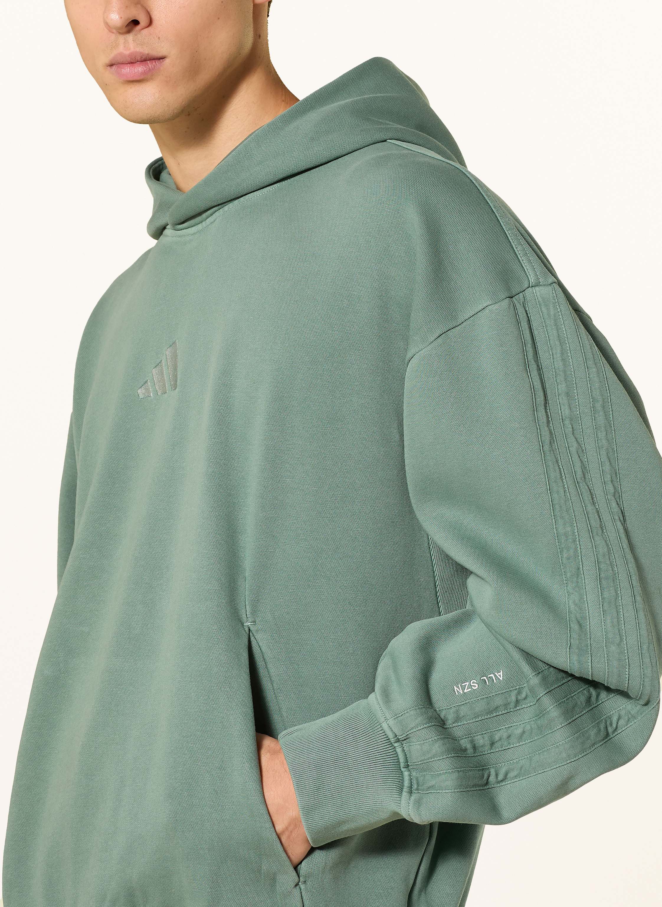 Thumbnail - Adidas Hoodie All Szn gruen