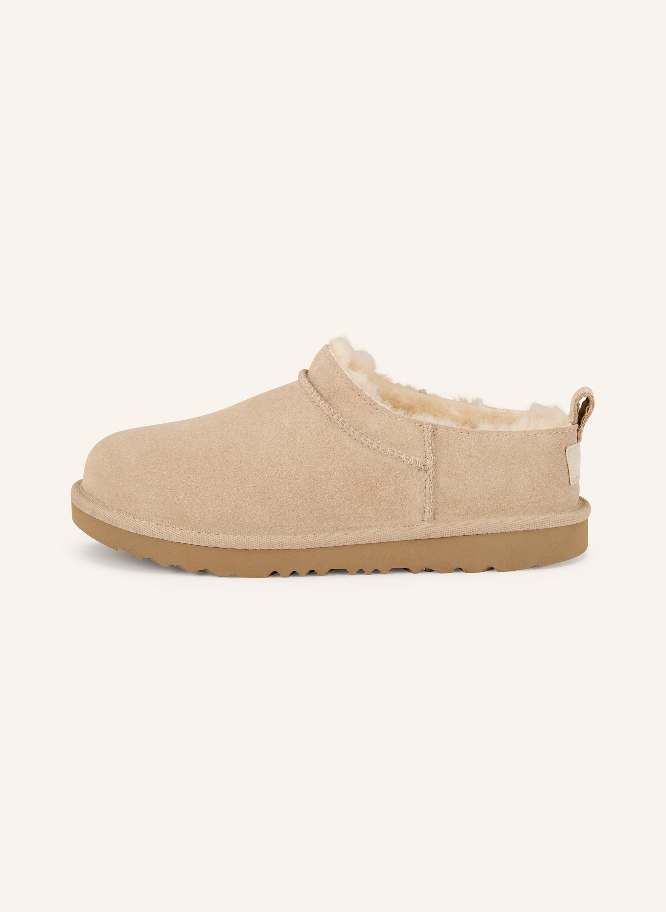 Thumbnail - Ugg Pantoletten Classic Micro beige