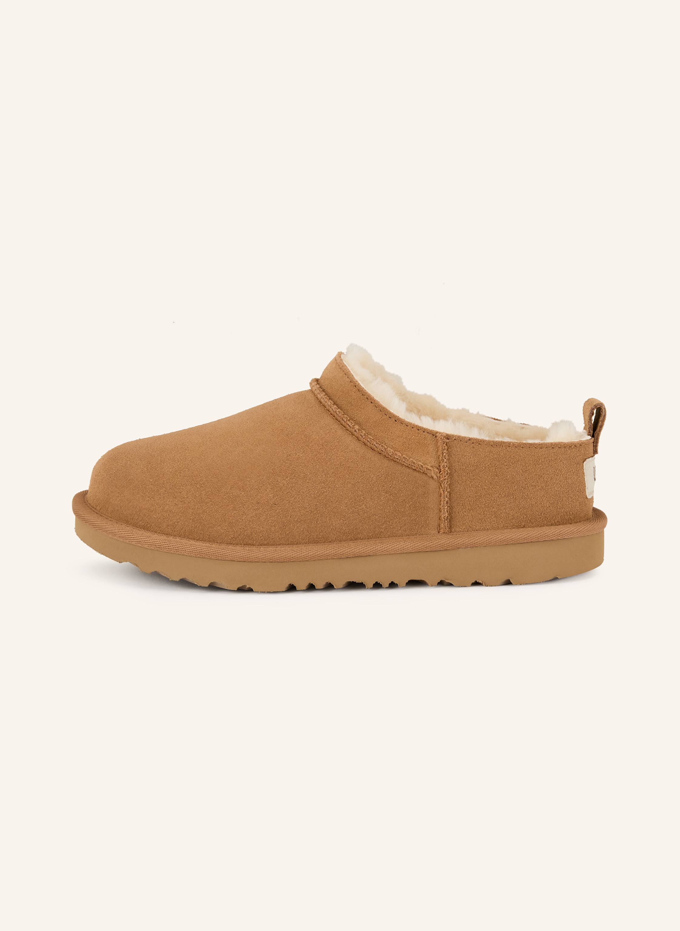 Thumbnail - Ugg Pantoletten Classic Micro braun