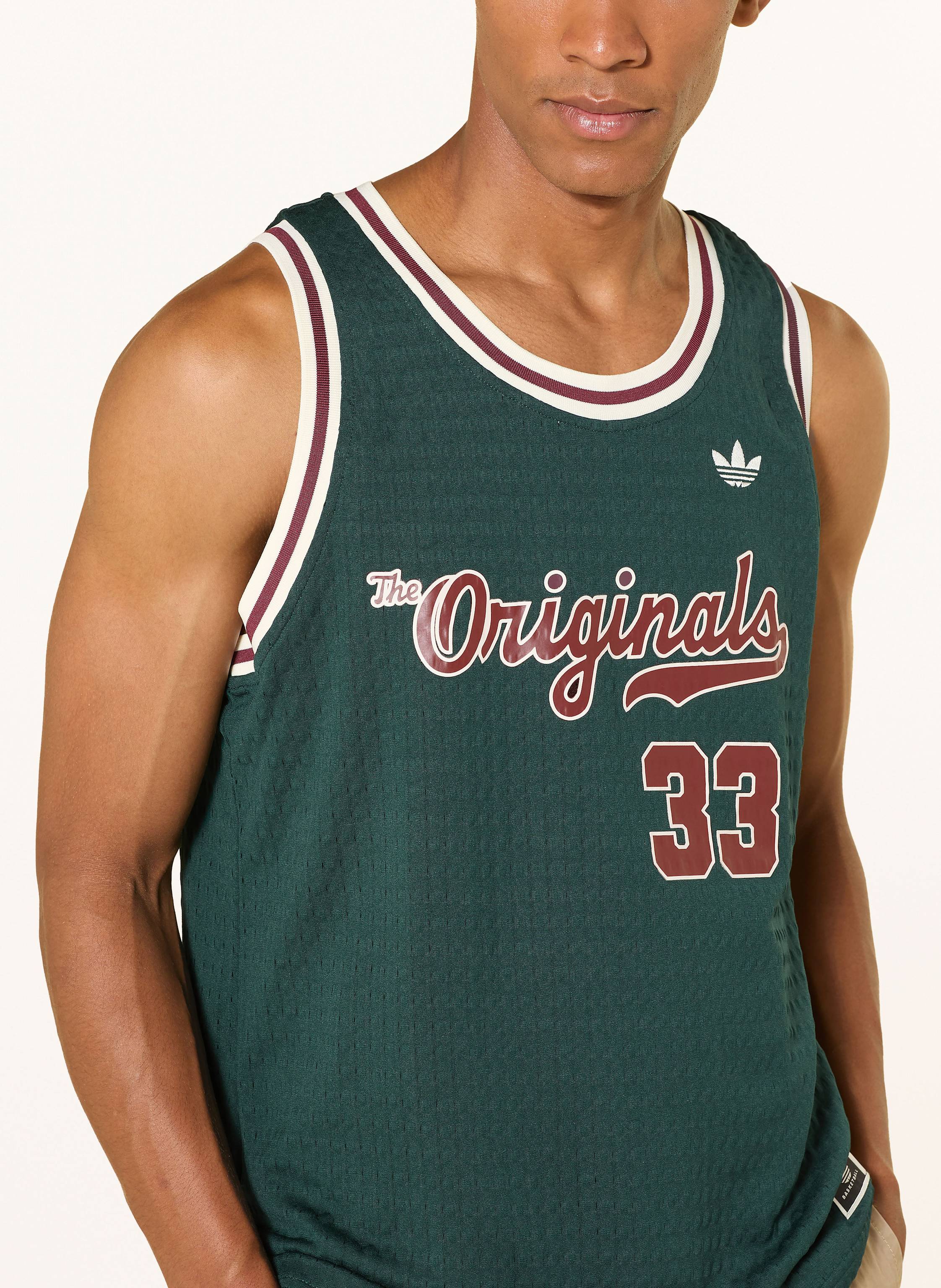 Thumbnail - Adidas Tanktop Basketball Jersey gruen