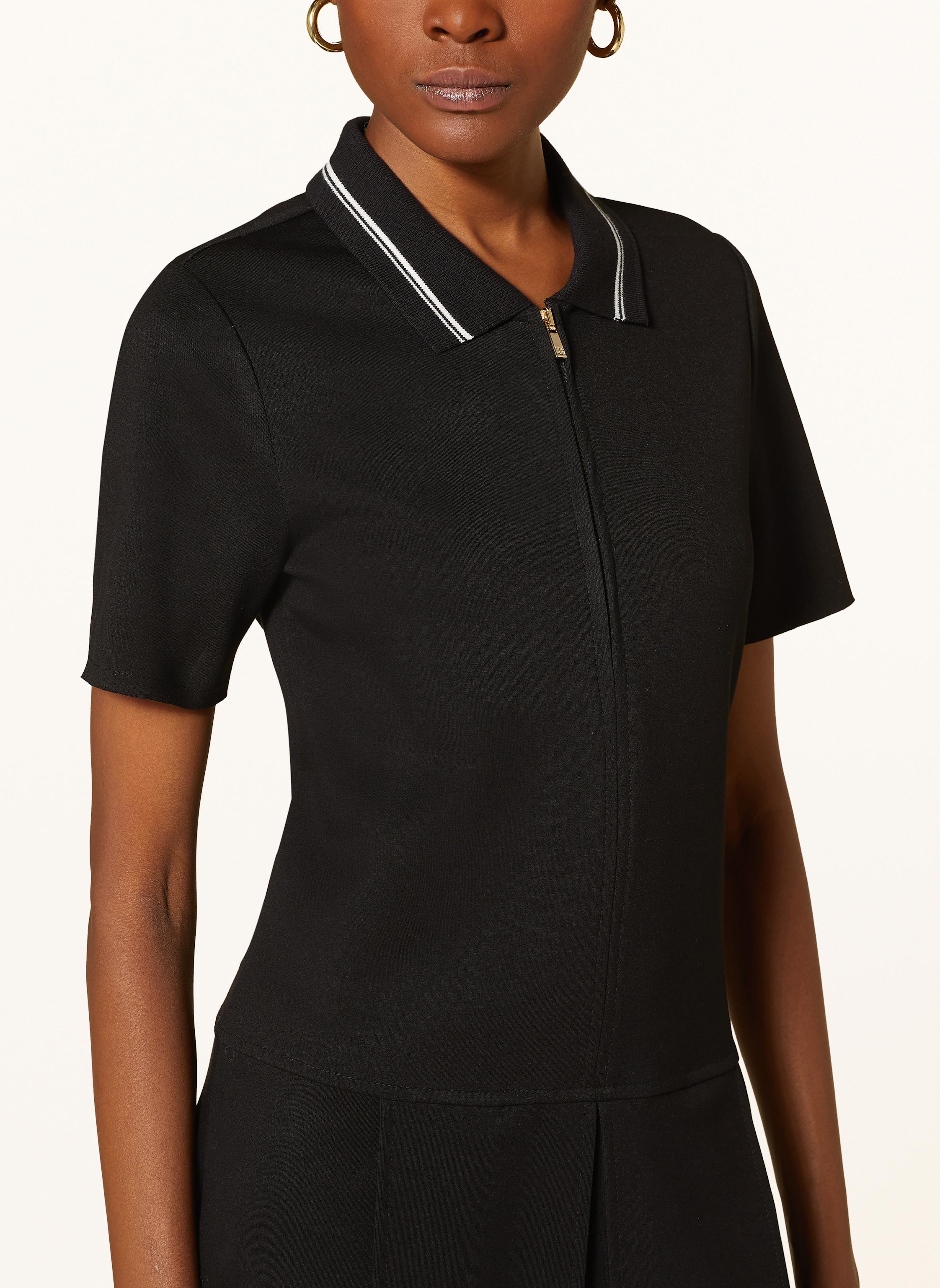 Thumbnail - Riani Jersey-Polokleid schwarz