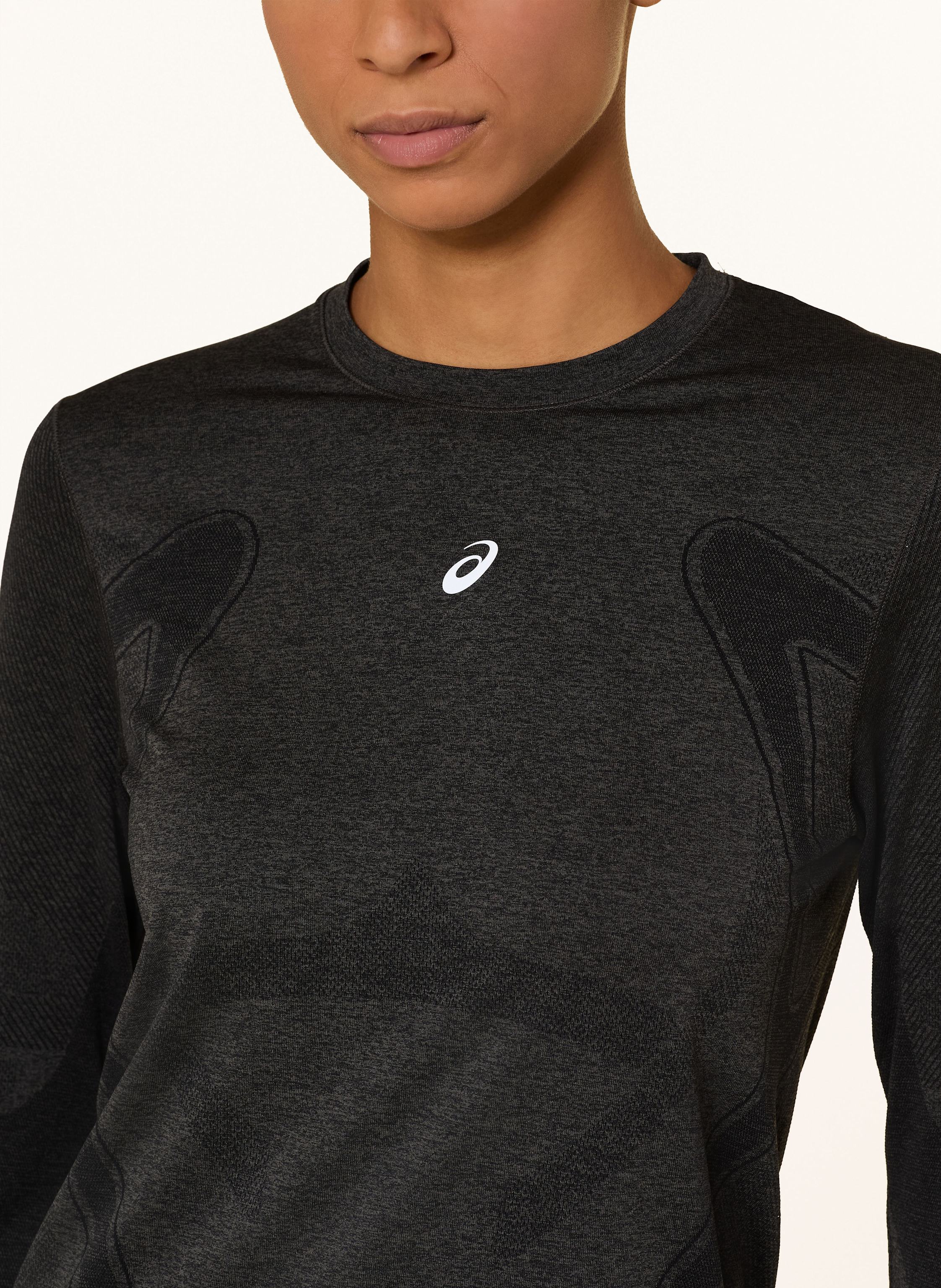 Thumbnail - Asics Laufshirt Road Seamless Ls schwarz