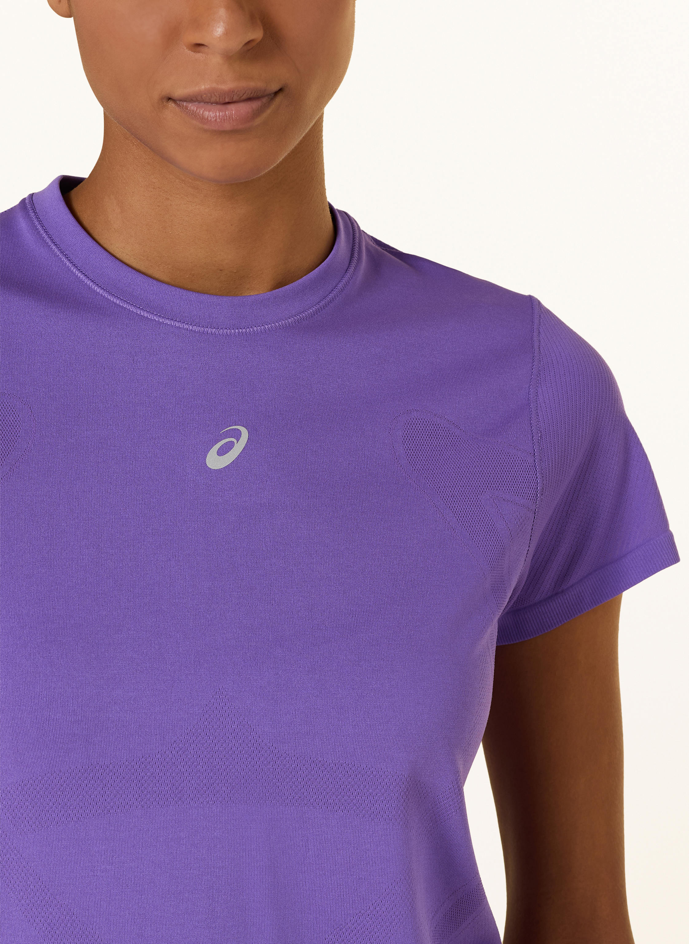 Thumbnail - Asics Laufshirt Road Seamless Ss lila