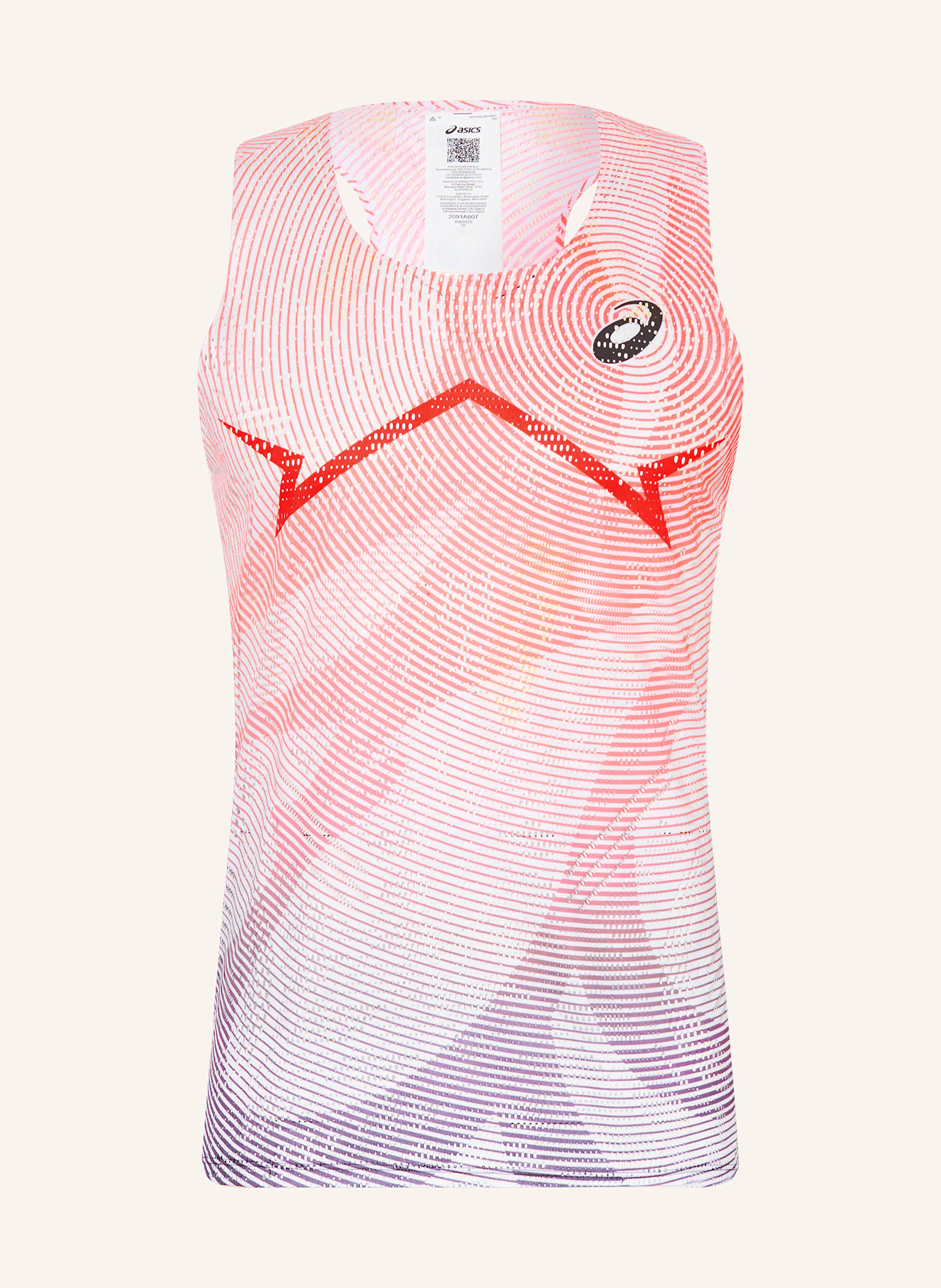 Asics Lauftop Metaspeed Singlet weiss