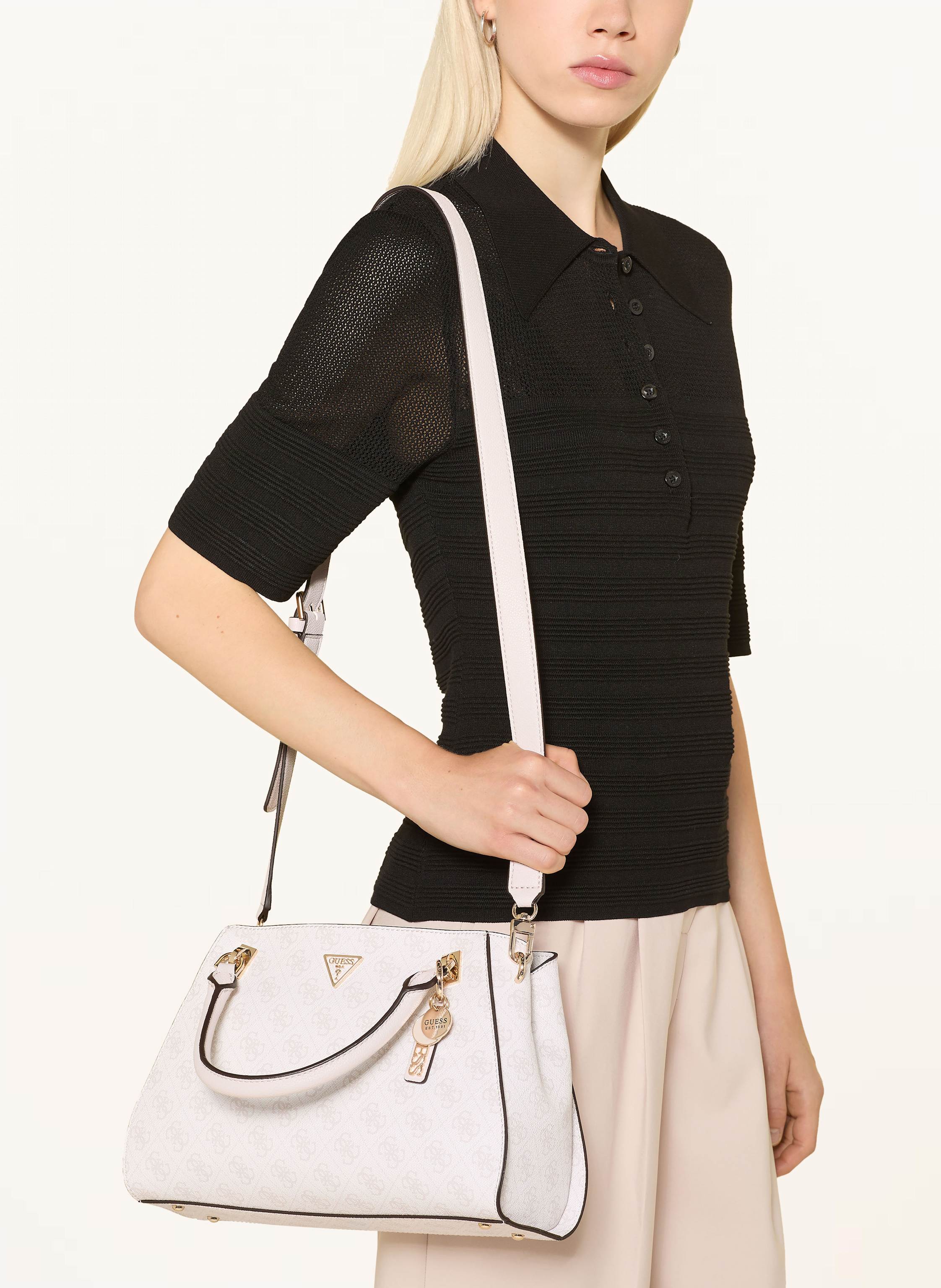 Thumbnail - Guess Handtasche Noelle weiss