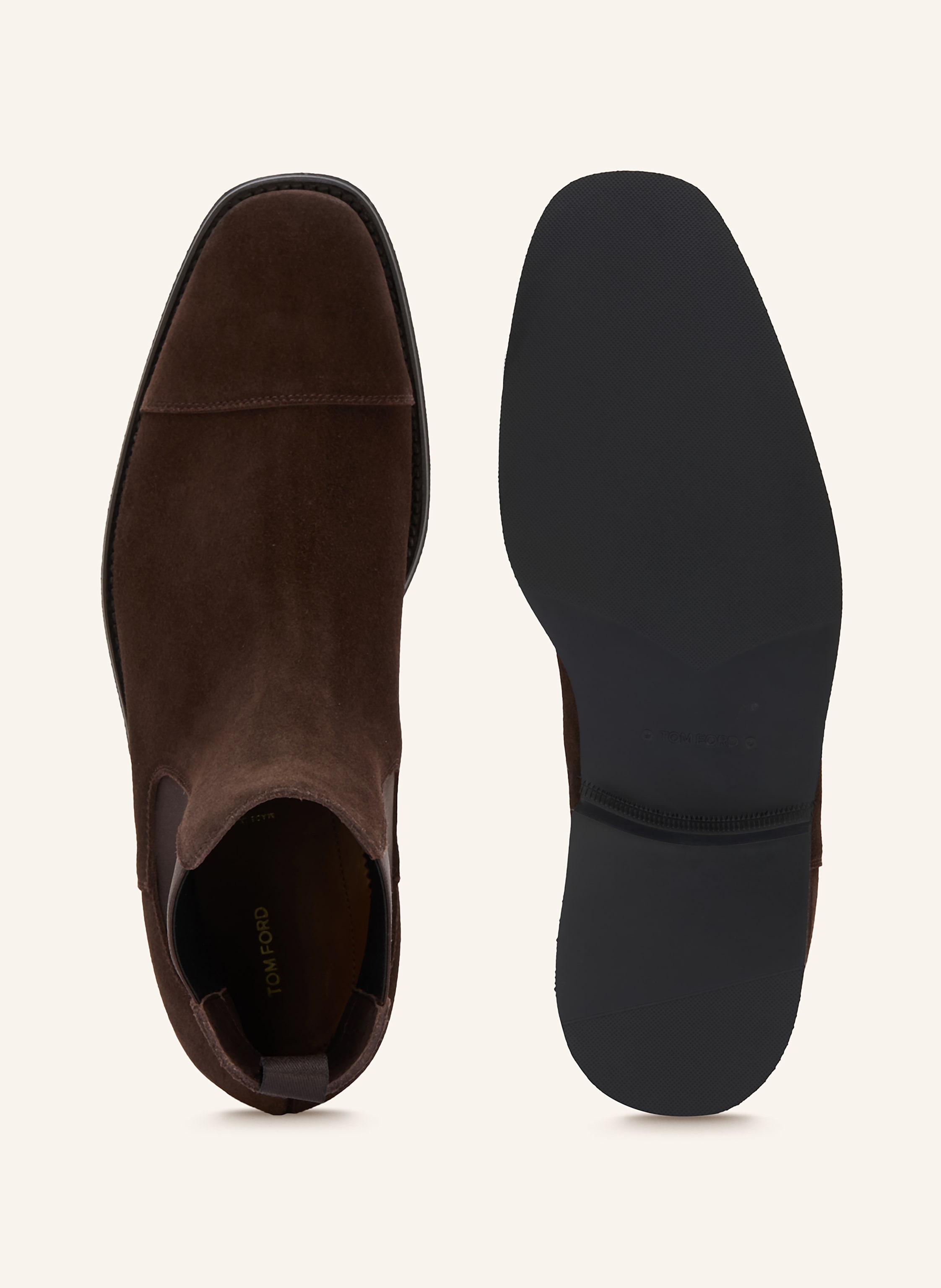 Thumbnail - Tom Ford Chelsea-Boots braun