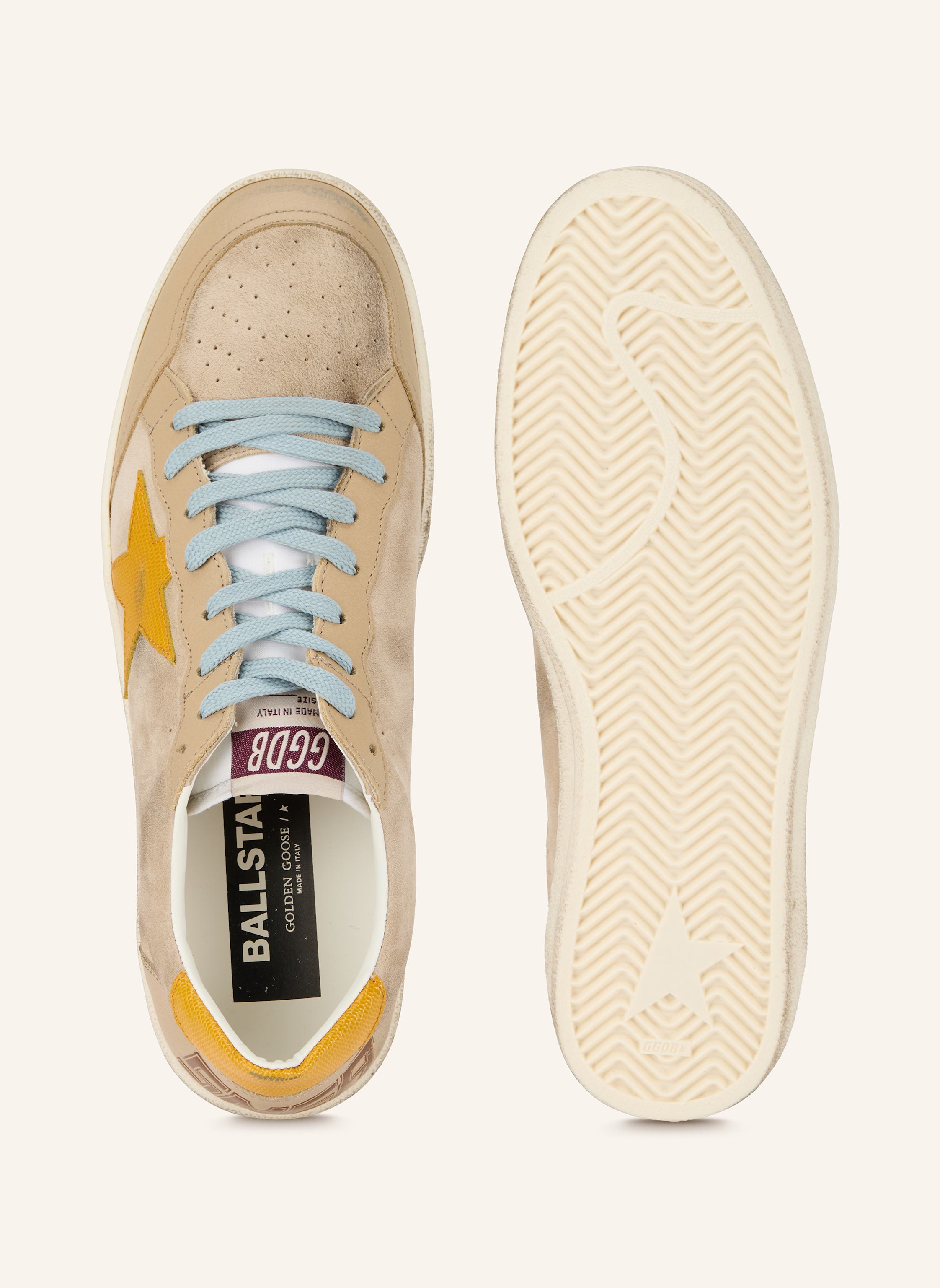 Thumbnail - Golden Goose Sneaker Ball Star beige
