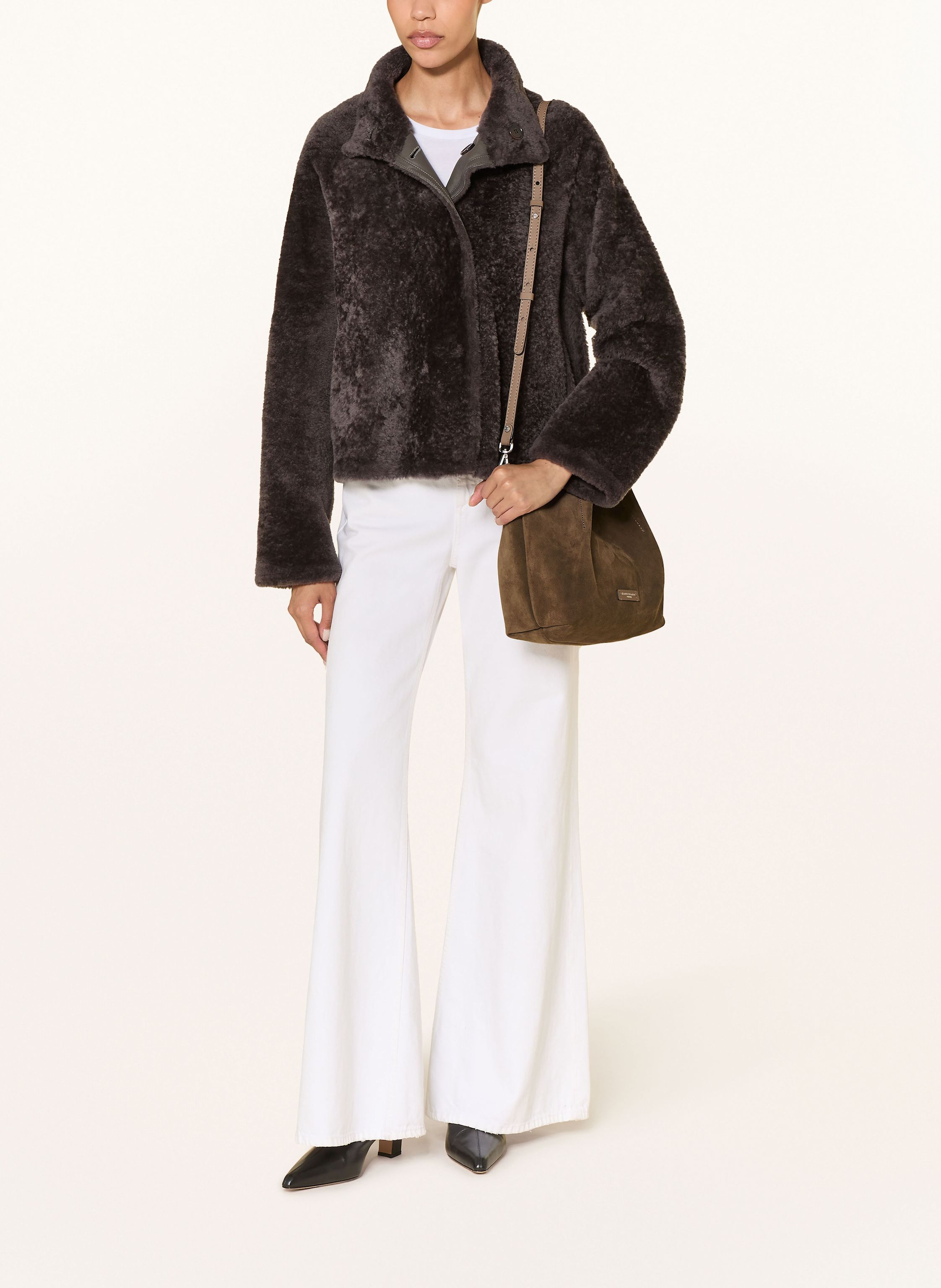 Thumbnail - Gianni Chiarini Beuteltasche Dua Medium Mit Pouch gruen