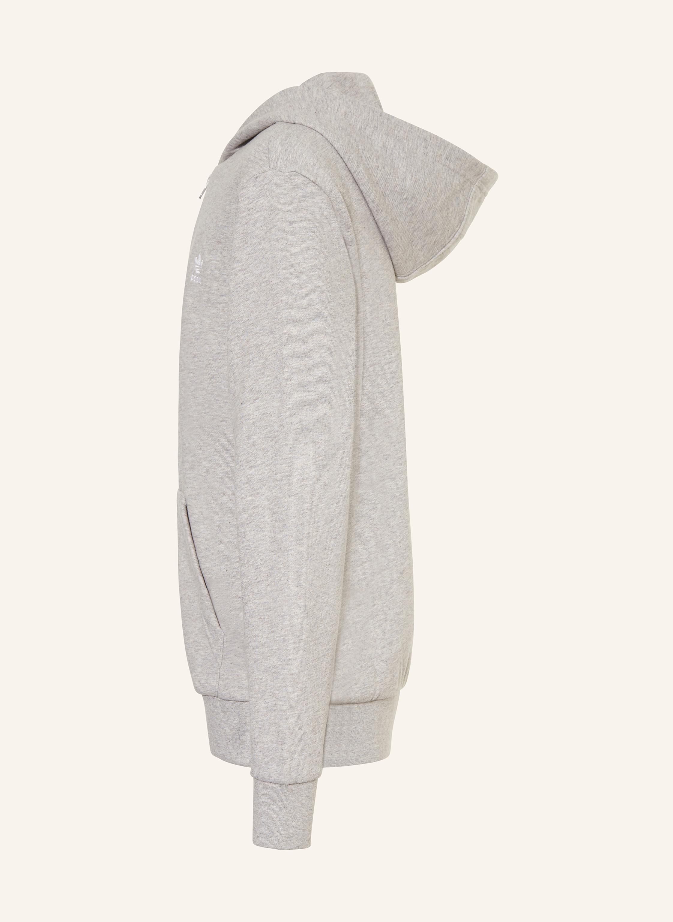 Thumbnail - Adidas Originals Sweatjacke Full Zip Hoodie grau