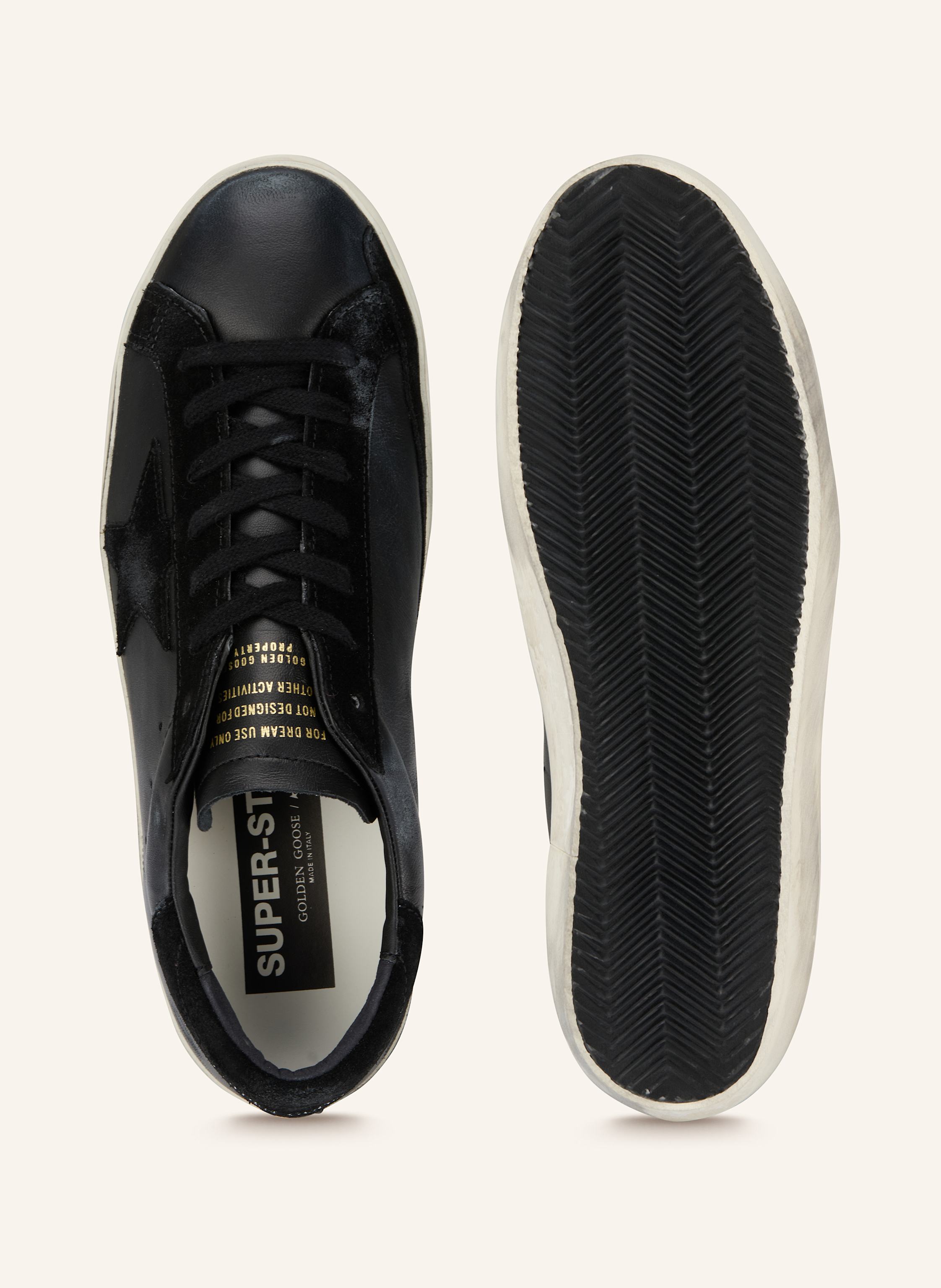 Thumbnail - Golden Goose Sneaker Super-Star schwarz