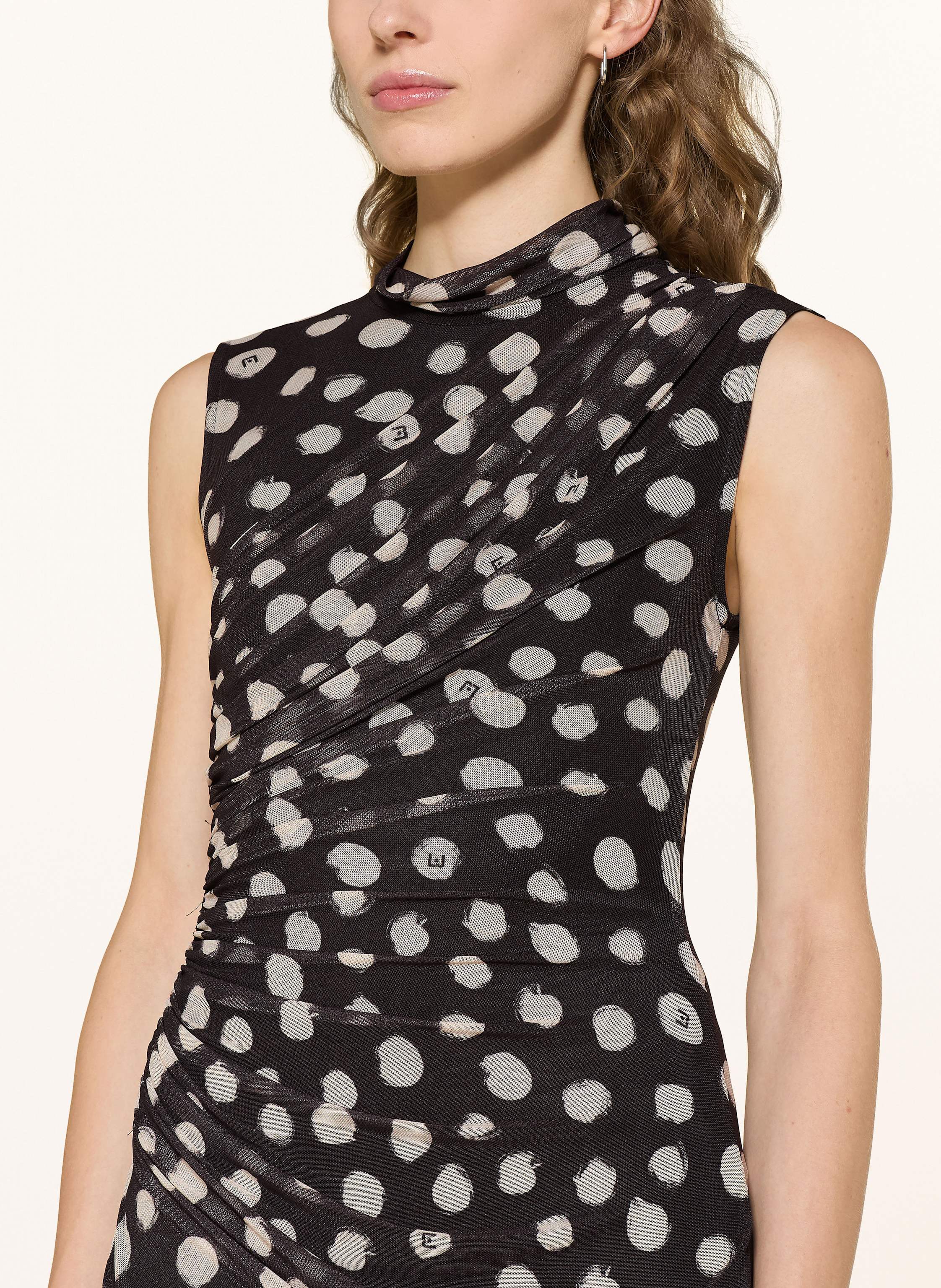 Thumbnail - Liu Jo Mesh-Kleid schwarz