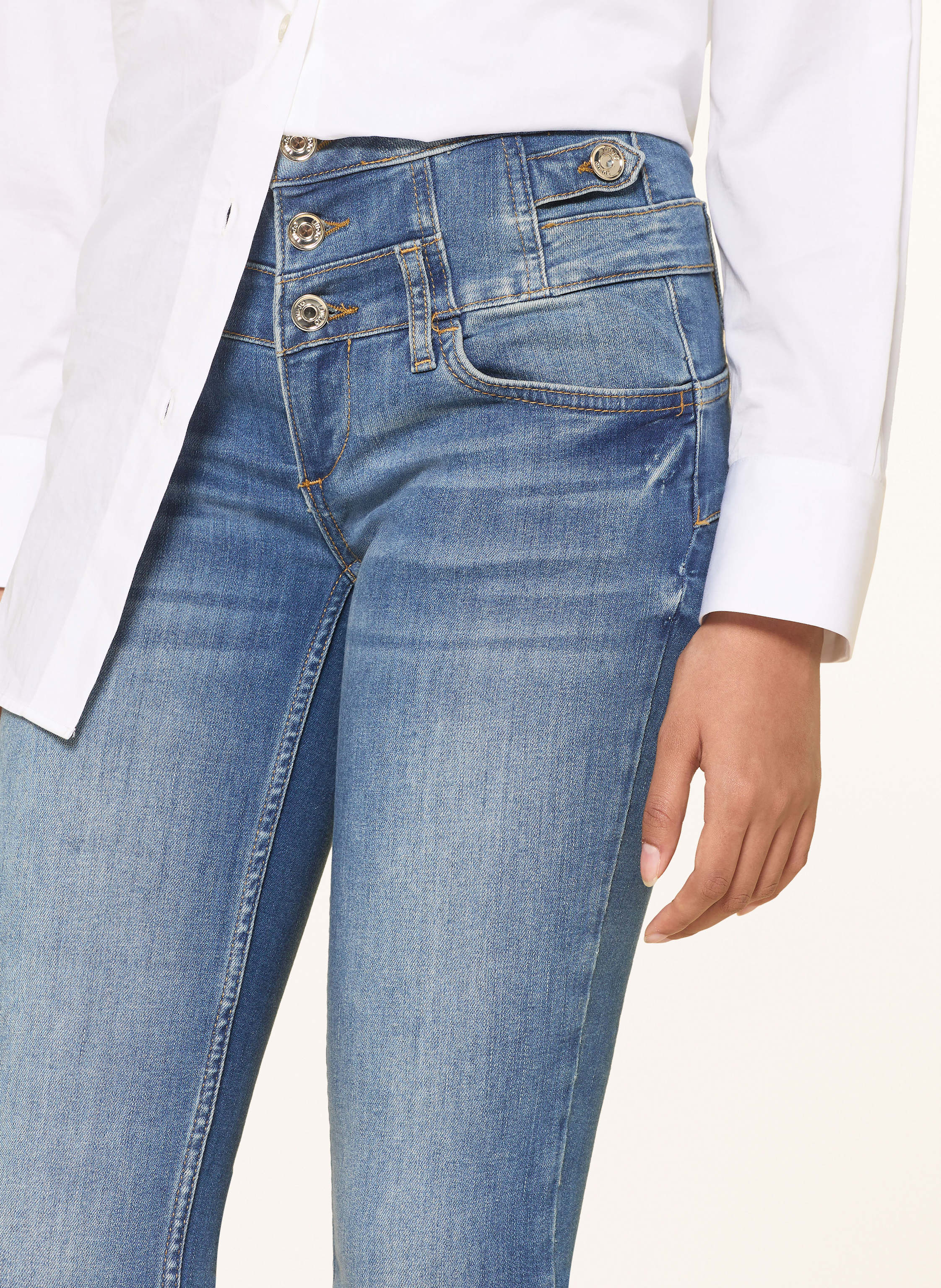 Thumbnail - Liu Jo Skinny Jeans Rampy blau