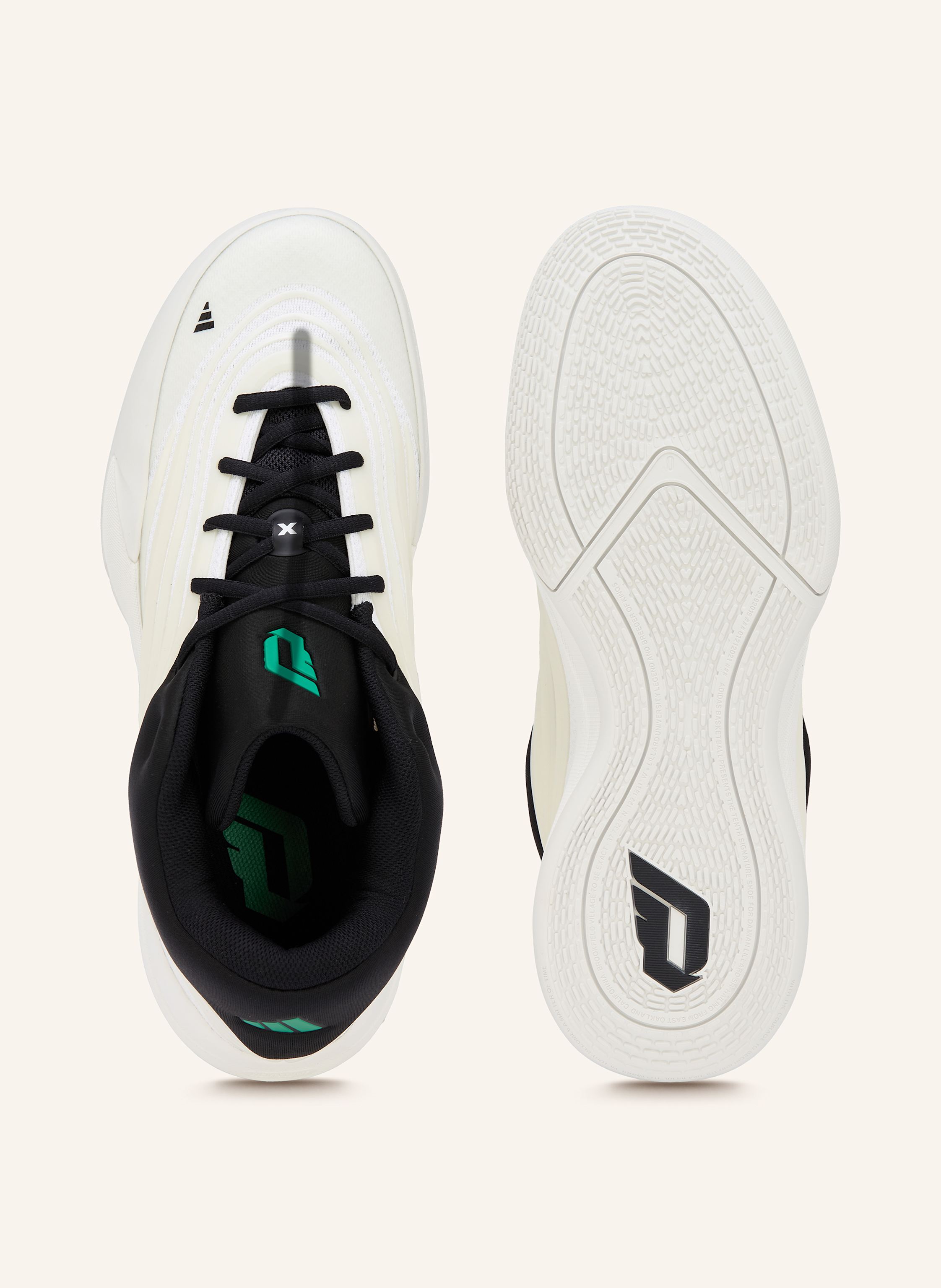 Thumbnail - Adidas Basketballschuhe Dame X weiss