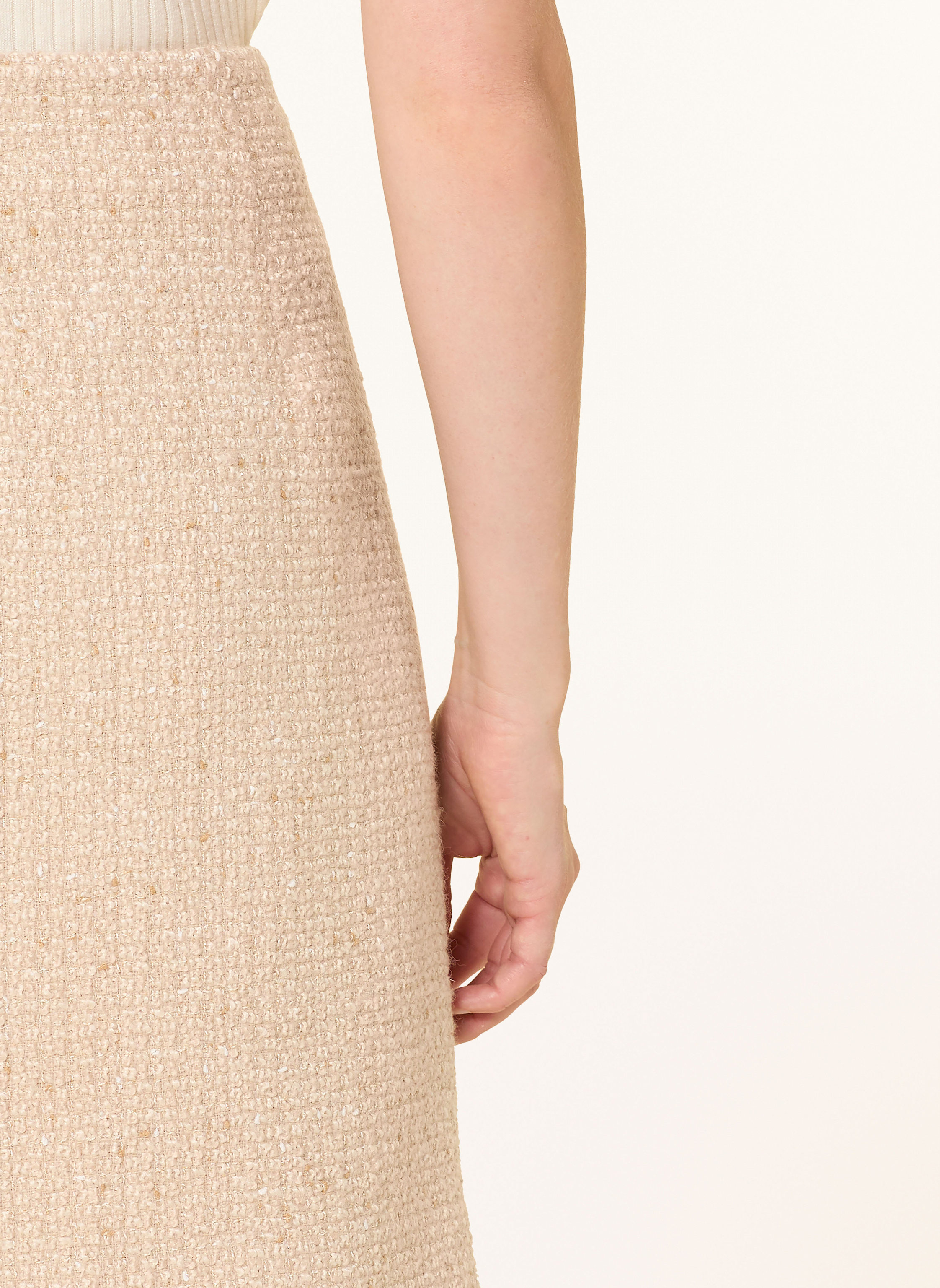 Thumbnail - Joop! Tweed-Rock Saida beige