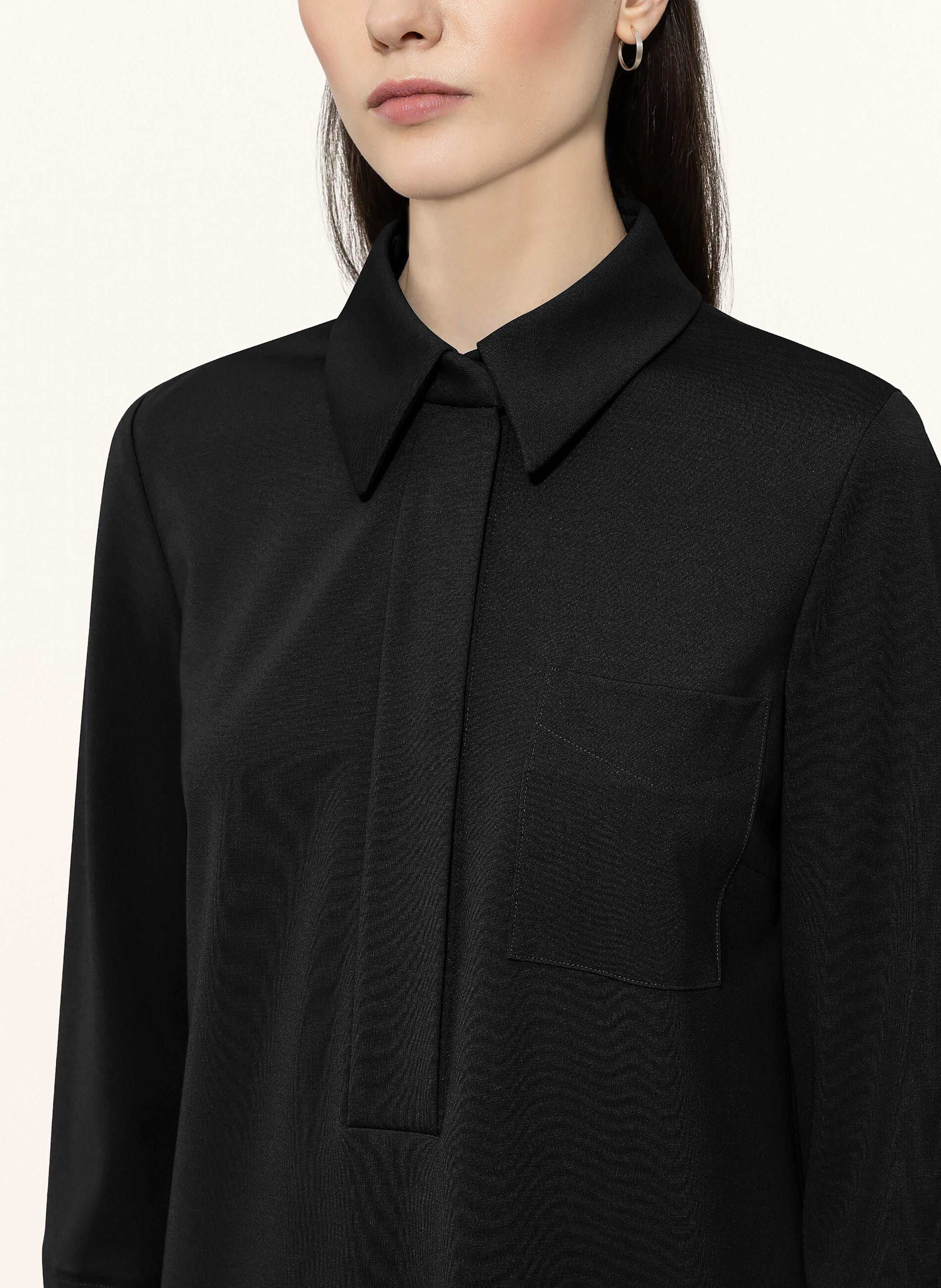 Thumbnail - Luisa Cerano Hemdblusenkleid Mit 3/4-Arm schwarz