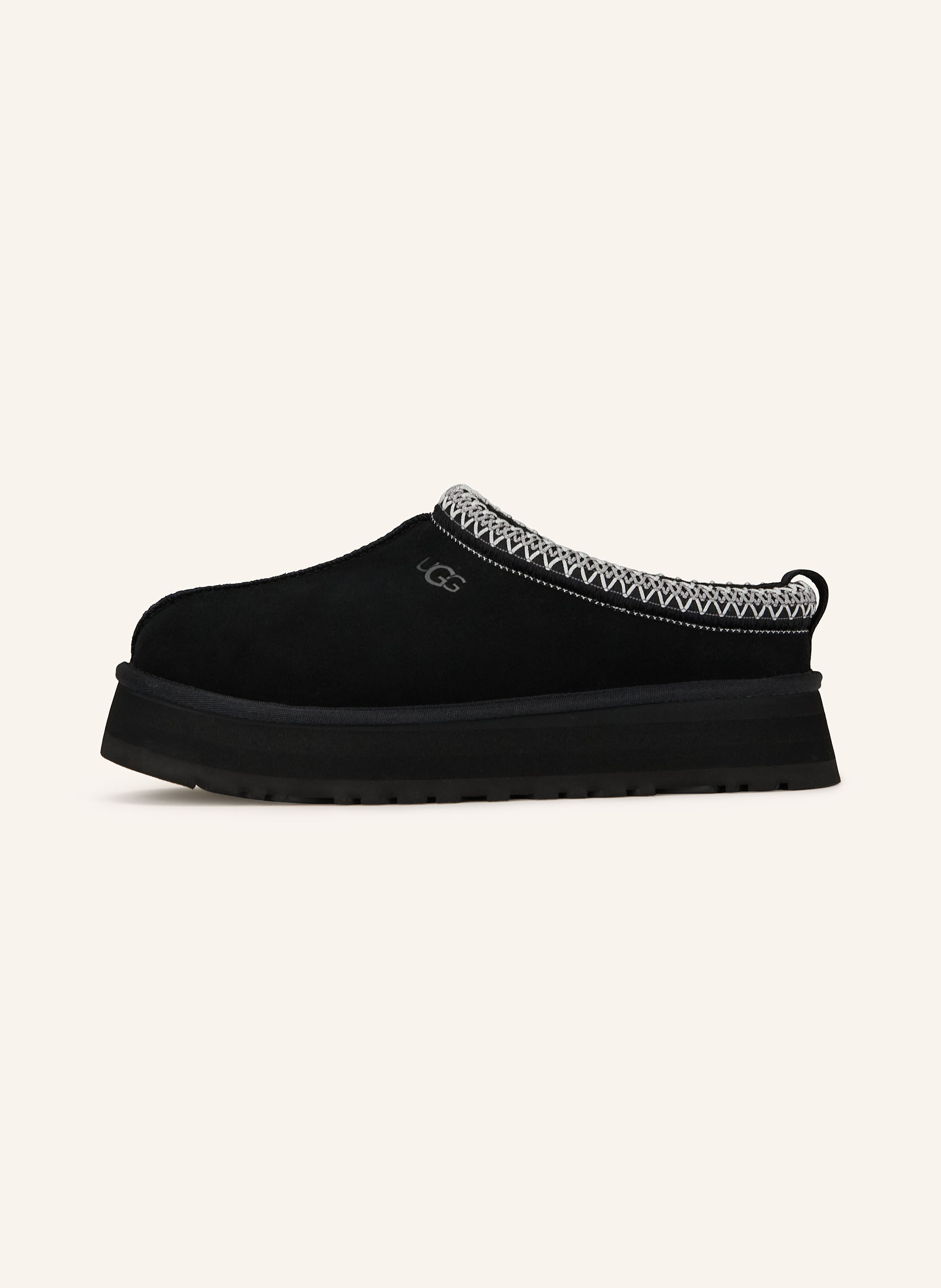 Thumbnail - Ugg Plateau-Pantoletten Tazz schwarz