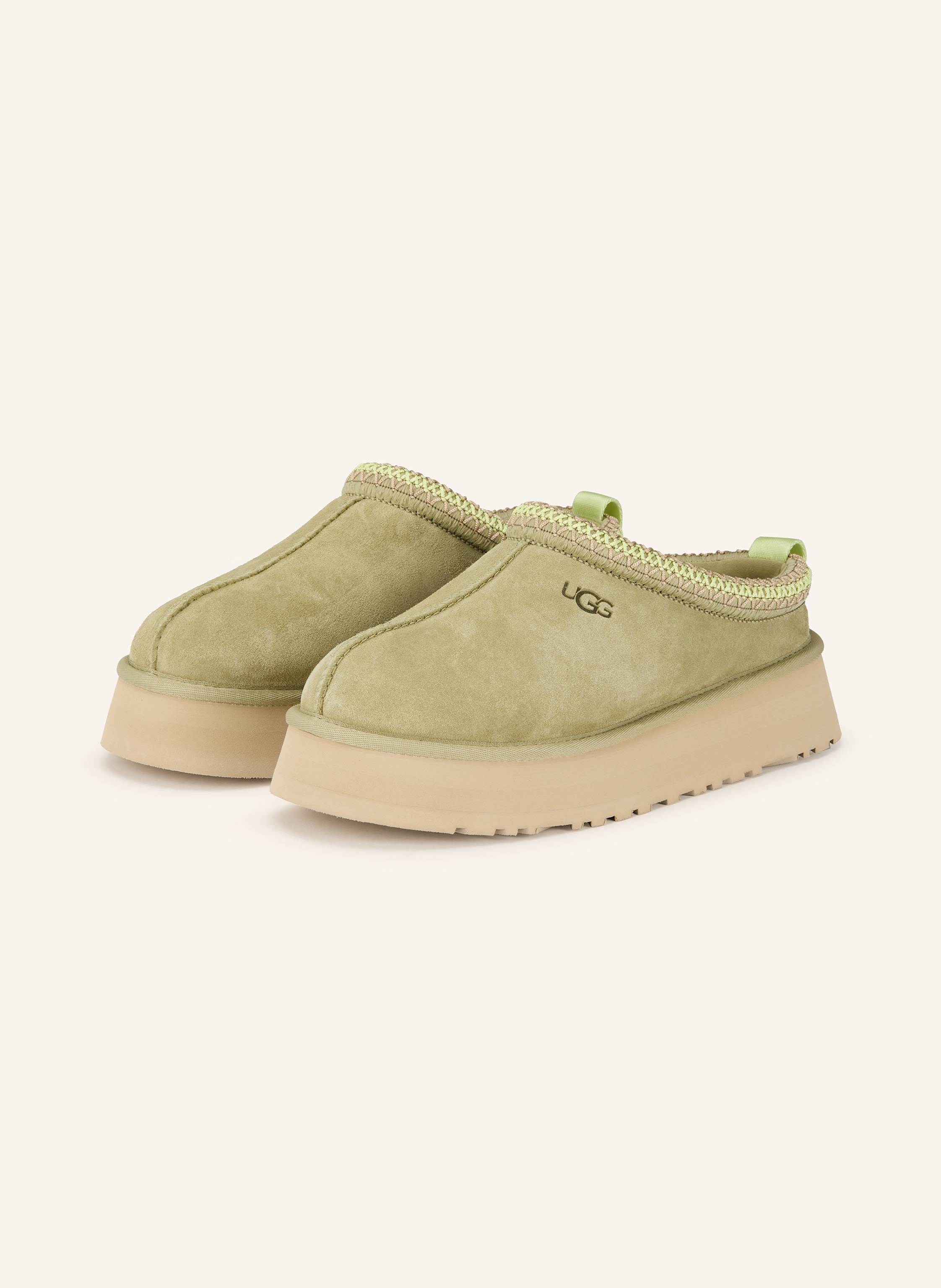 Ugg Plateau-Pantoletten Tazz gruen
