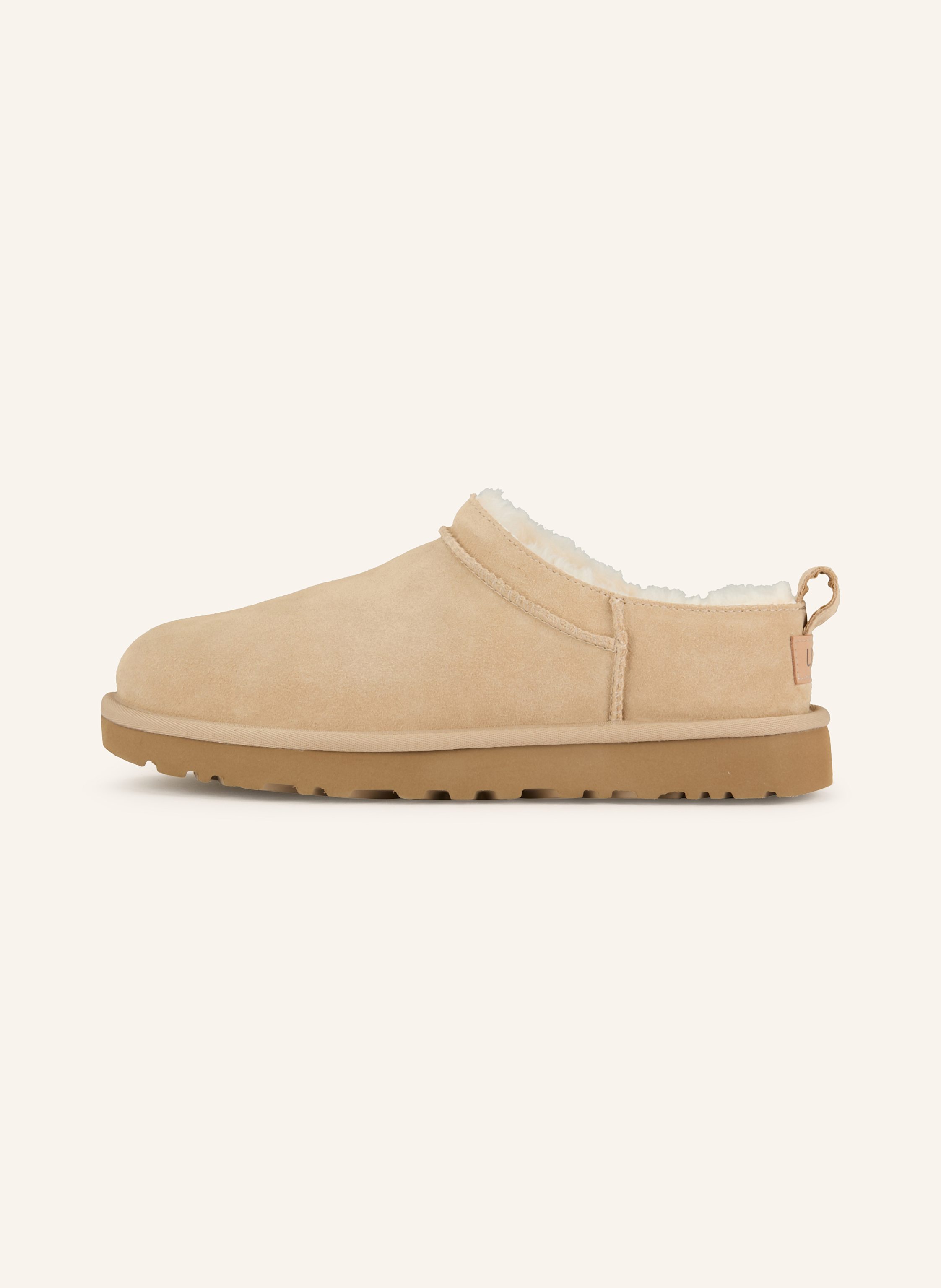 Thumbnail - Ugg Pantoletten Classic Micro beige