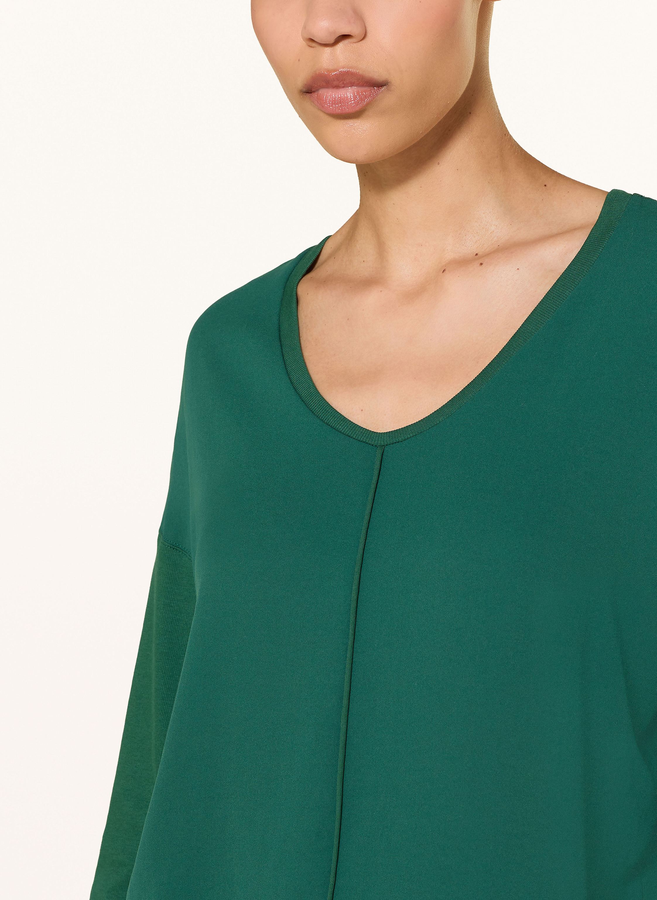 Thumbnail - Marc Cain Blusenshirt Im Materialmix Mit 3/4-Arm gruen