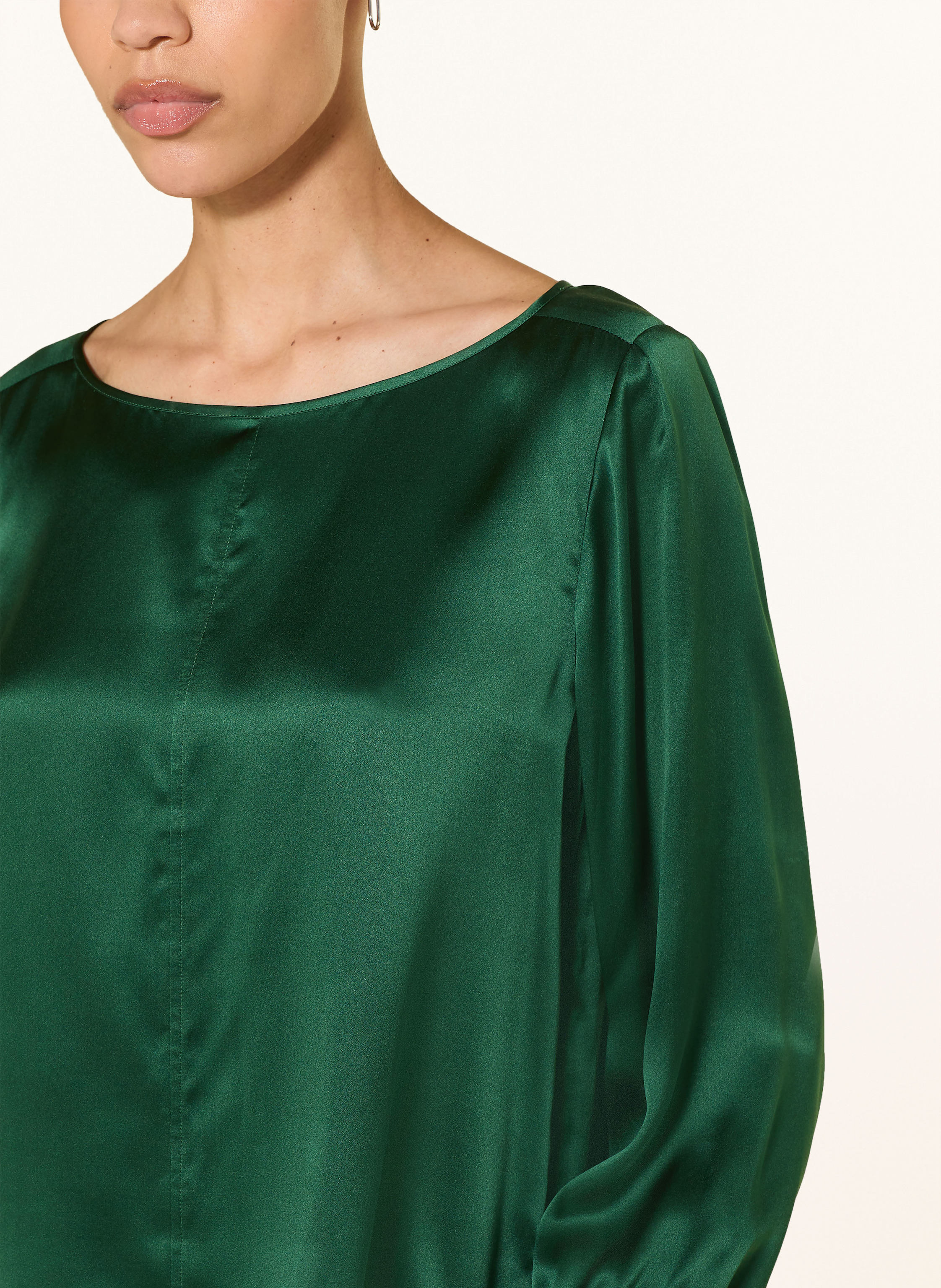 Thumbnail - Marc Cain Blusenshirt Aus Seide gruen