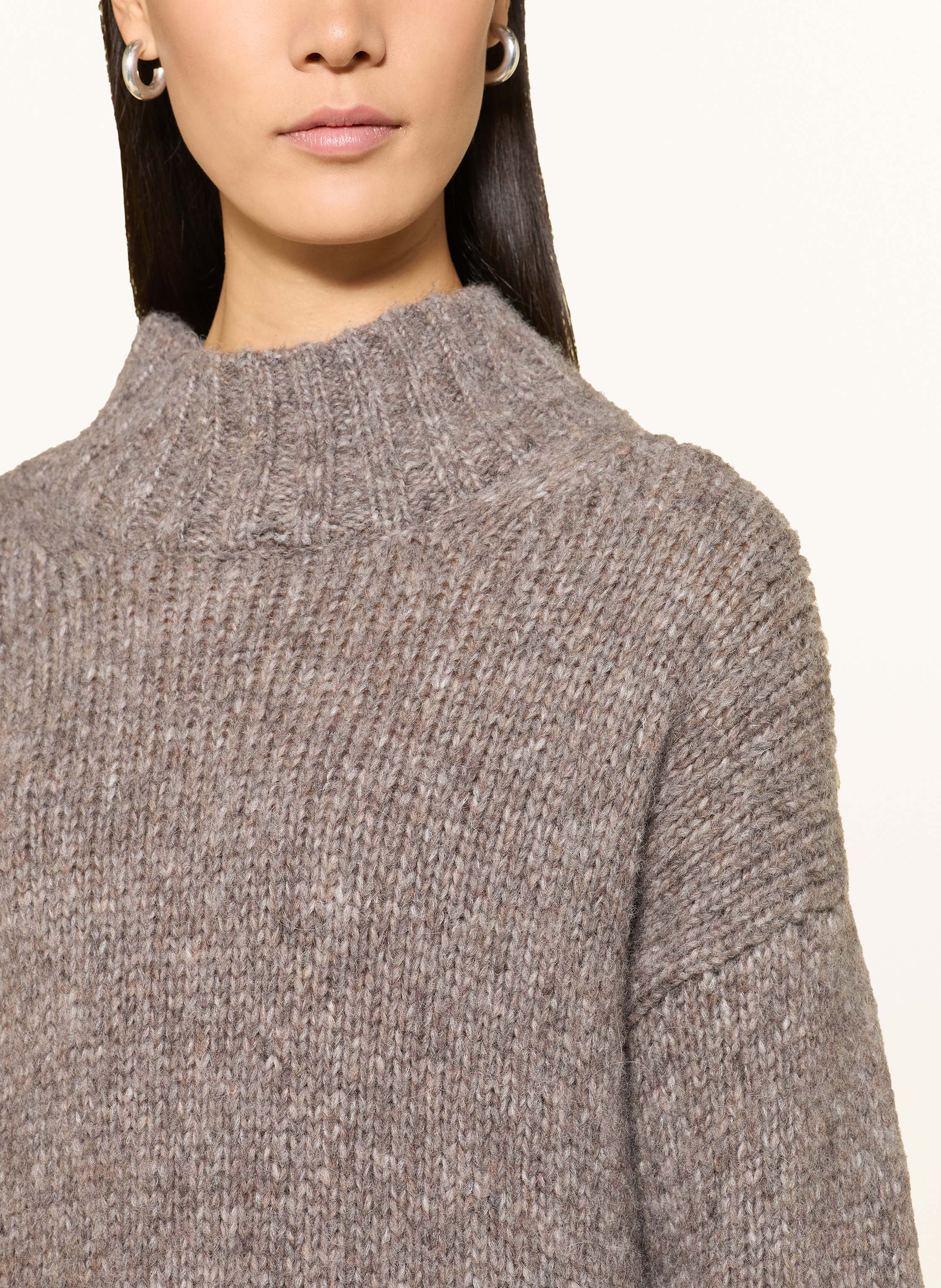 Thumbnail - Marc Cain Pullover Mit Alpaka grau