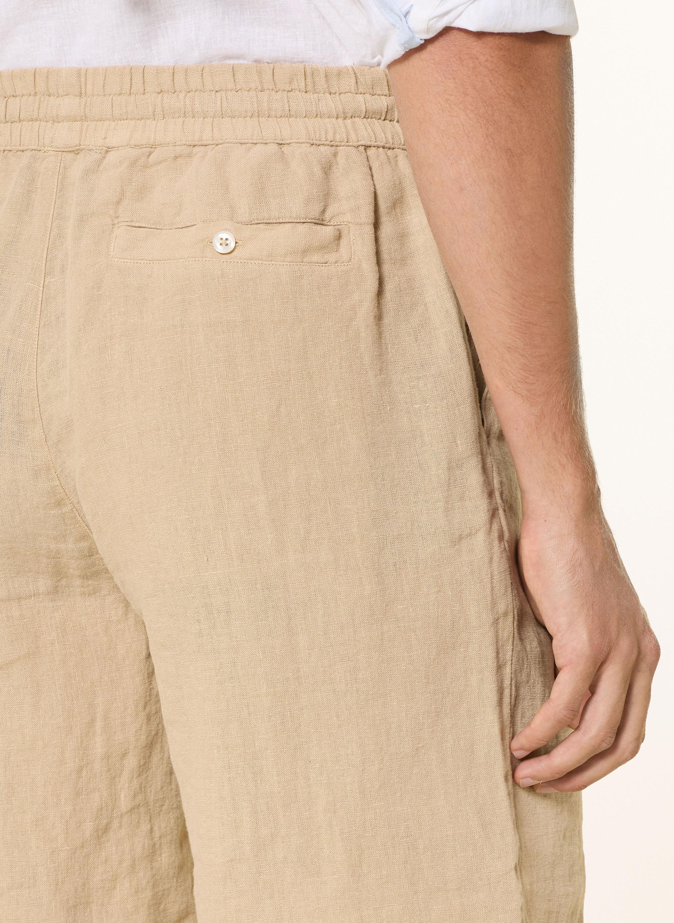 Thumbnail - Maerz Muenchen Leinenshorts Regular Fit beige