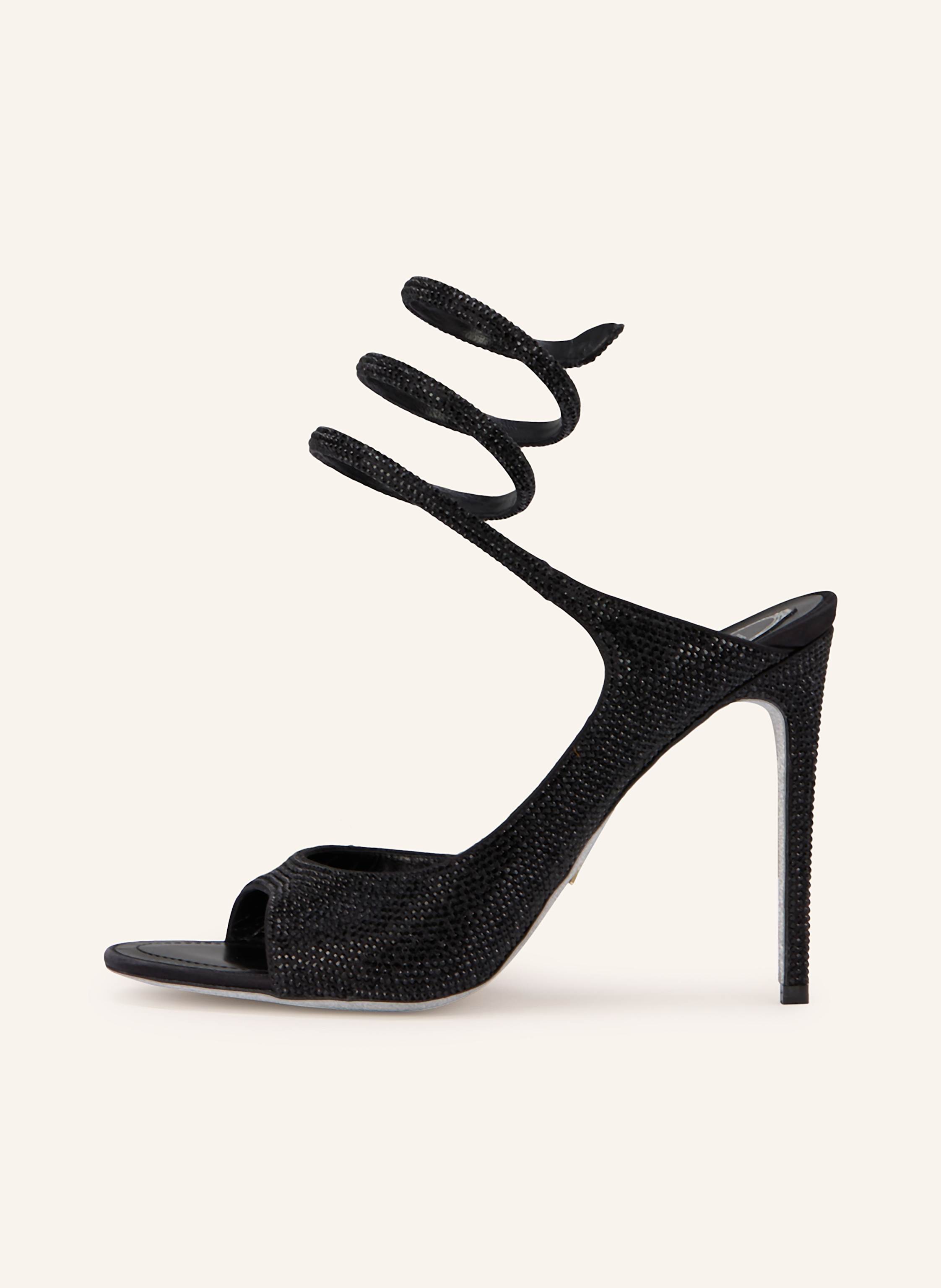 Thumbnail - Rene Caovilla Slingpumps Mit Schmucksteinen schwarz