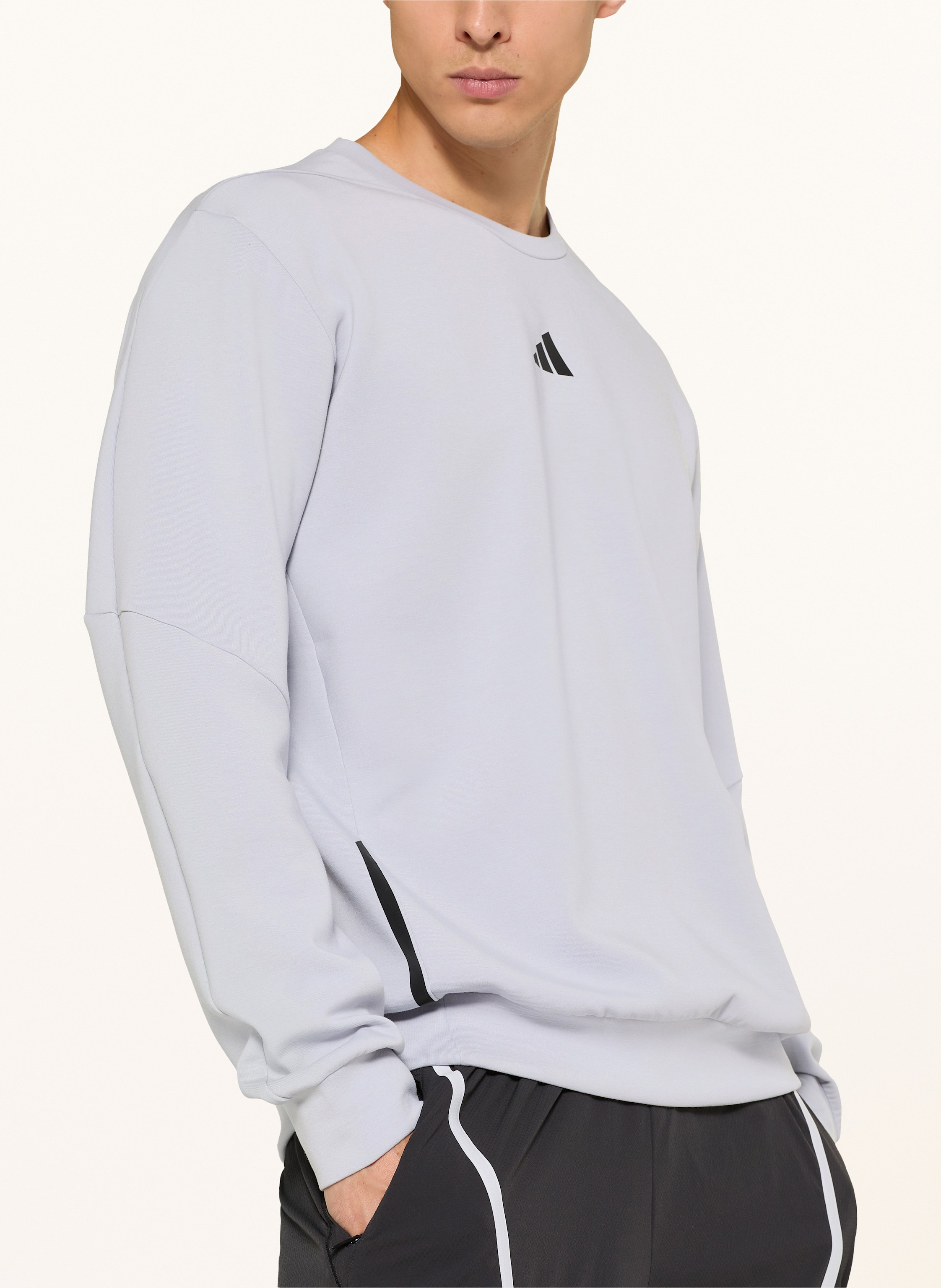 Thumbnail - Adidas Longsleeve d4t Crew grau