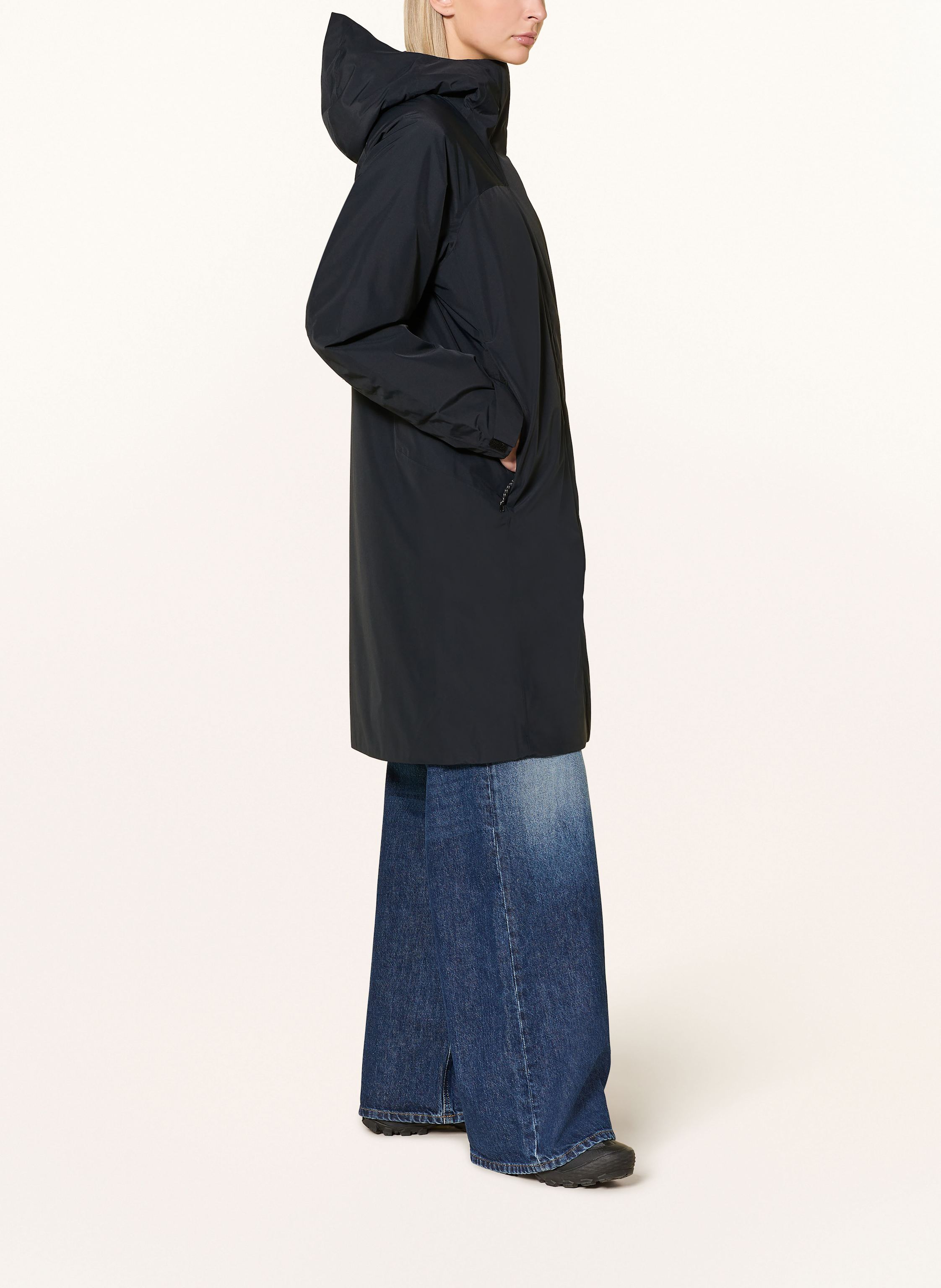 Thumbnail - Peak Performance Parka Treeline Hipe® schwarz