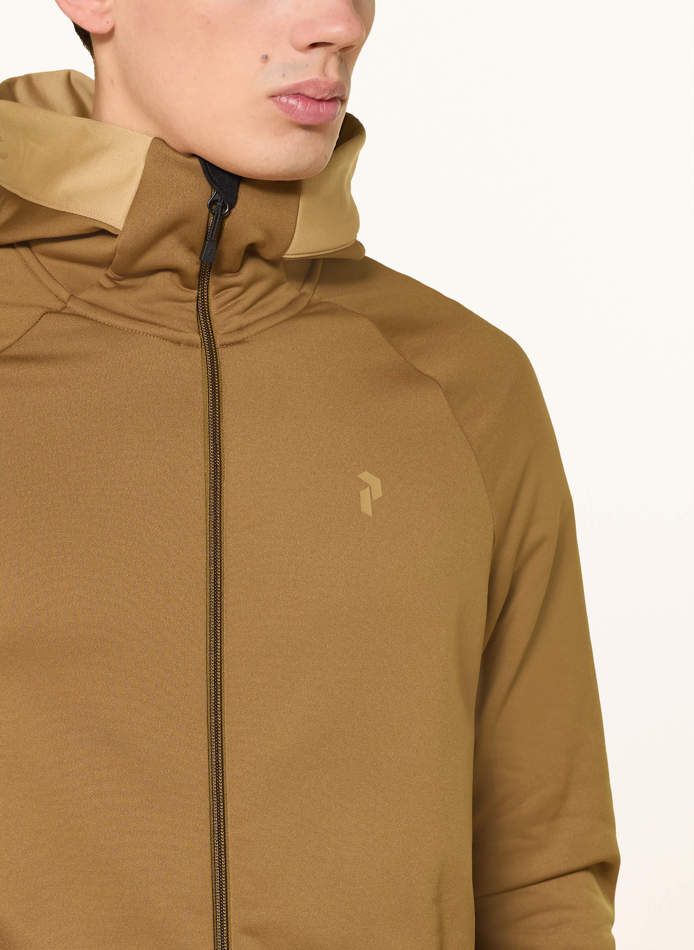 Thumbnail - Peak Performance Midlayer-Jacke Rider beige