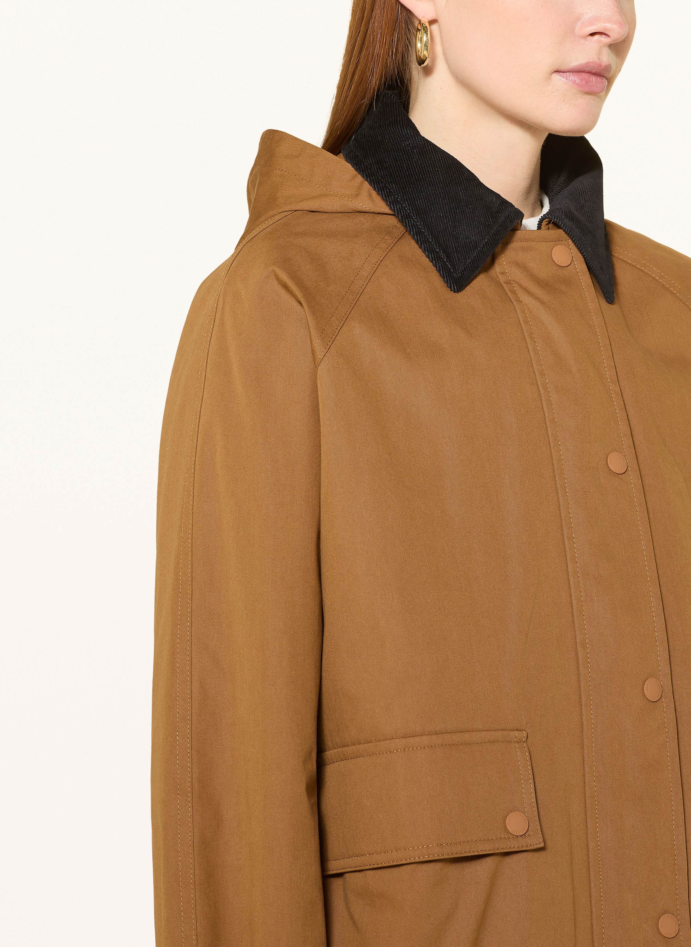 Thumbnail - Marc O'polo Denim Jacke Mit Abnehmbarer Kapuze gelb