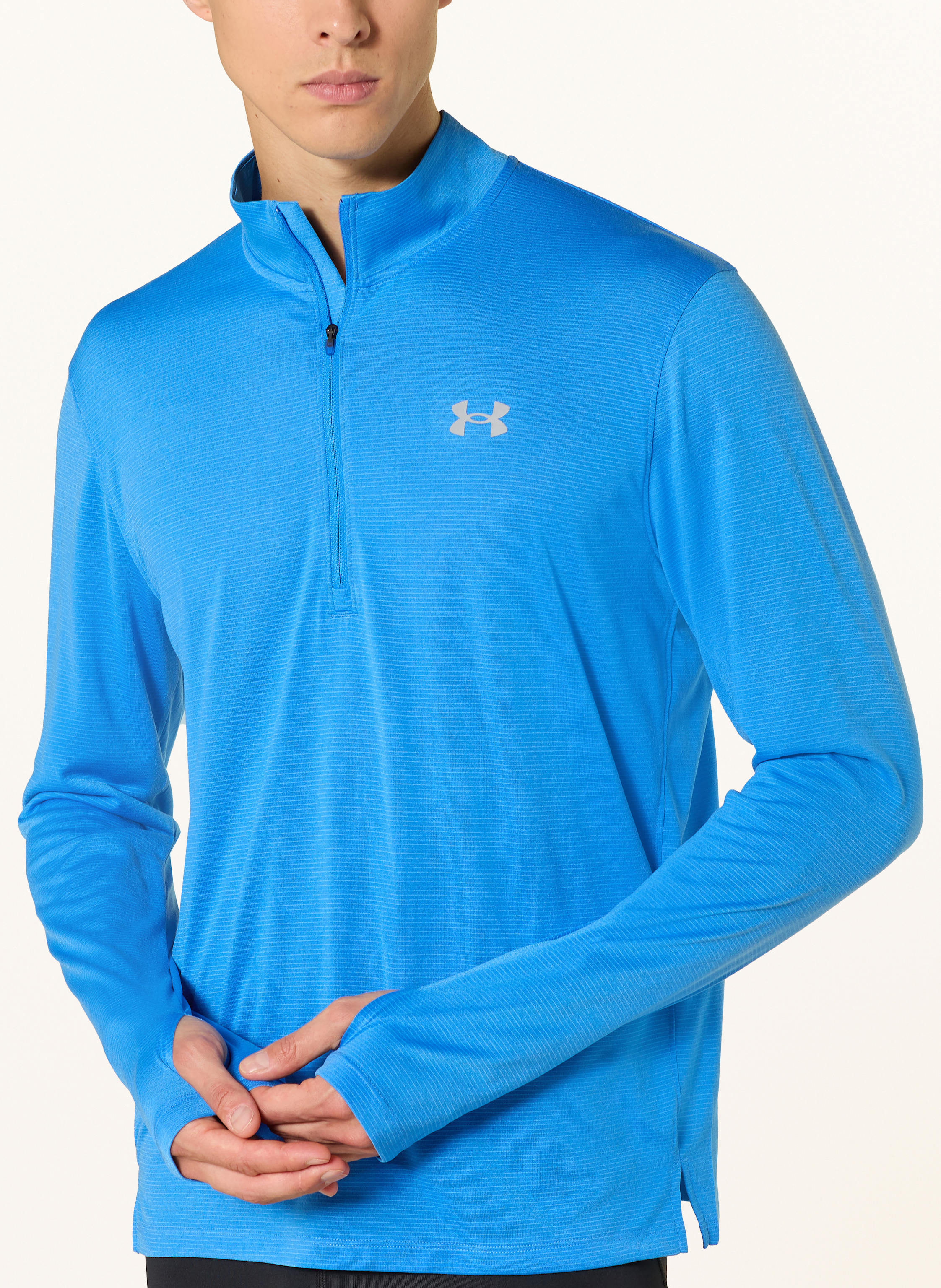 Thumbnail - Under Armour Laufshirt Ua Launch 1/4 Zip blau