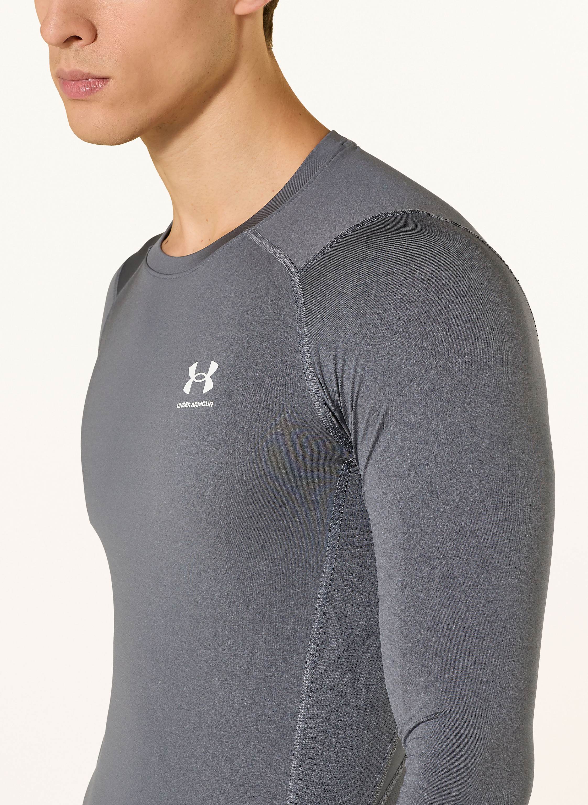 Thumbnail - Under Armour Longsleeve Ua Heatgear® Armour Comp grau
