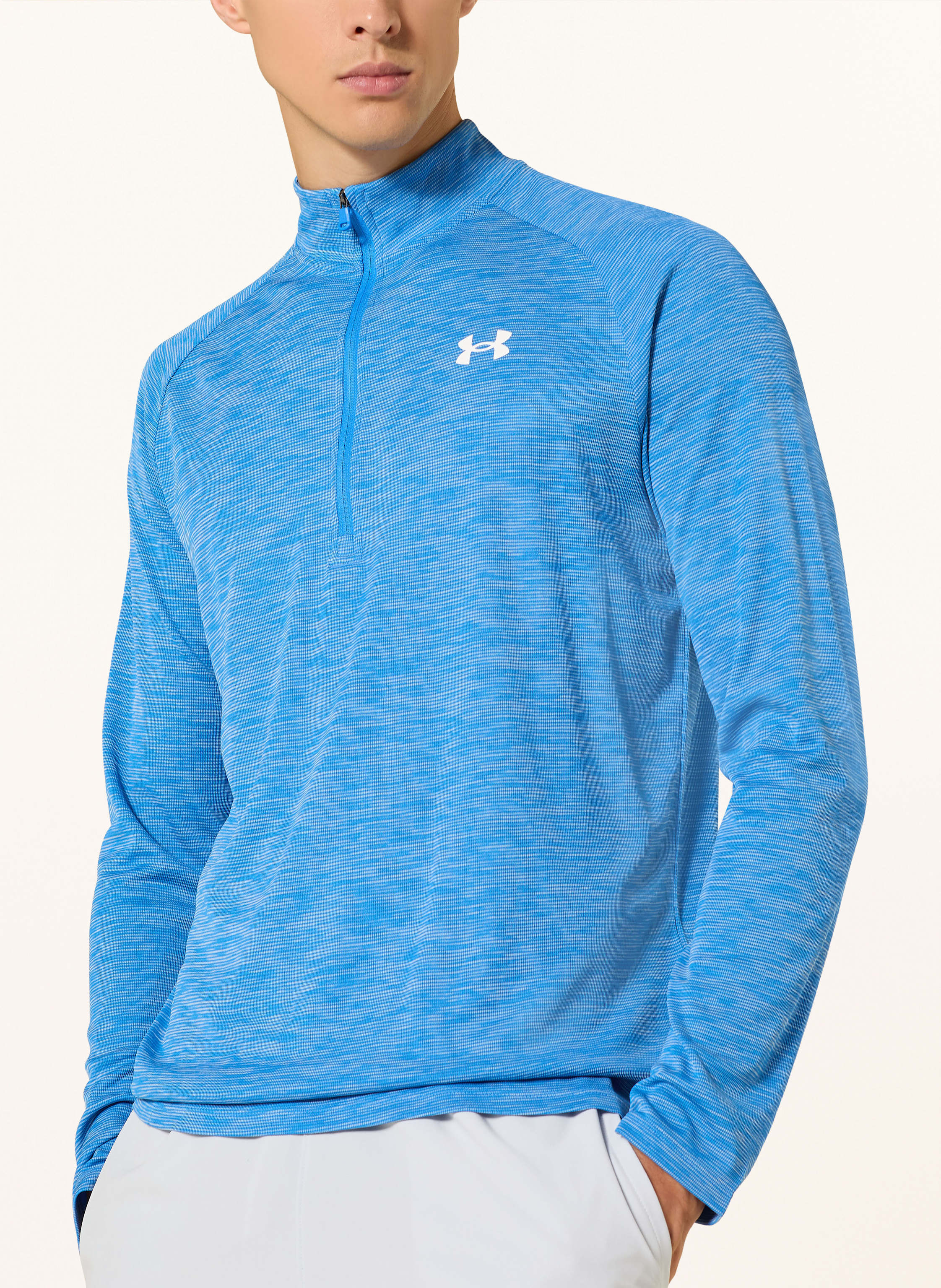 Thumbnail - Under Armour Longsleeve Ua Tech Textured blau